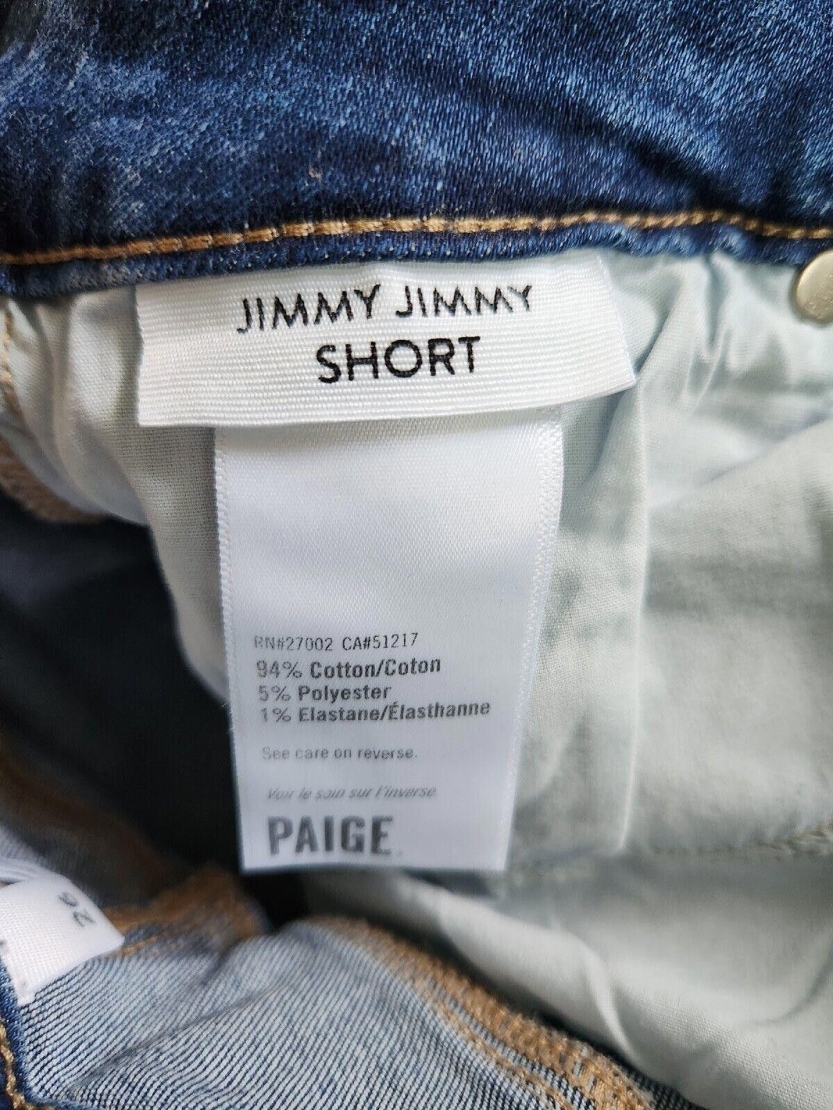 Paige Paige Jeans Denim Shorts Size 27 Jimmy Jimmy Short Size 27" / US 4 / IT 40 - 4 Thumbnail