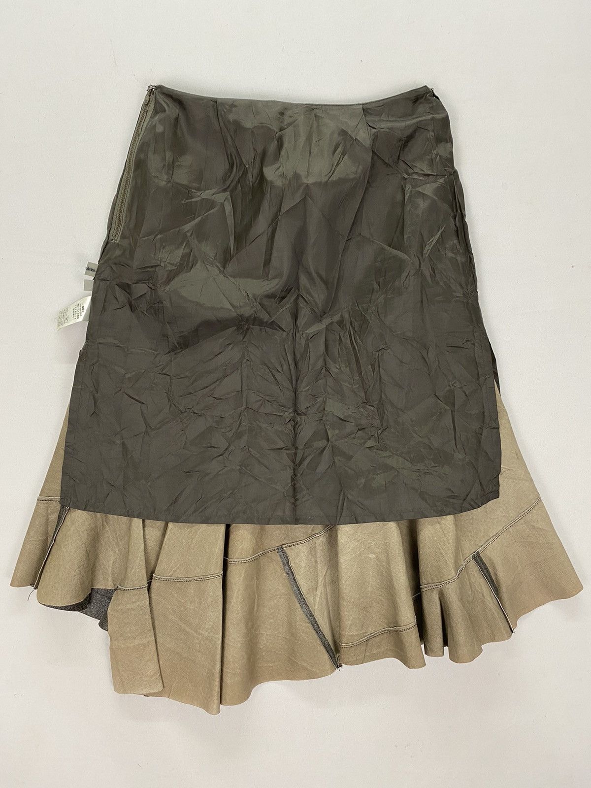 Otto Otto Collection Leather Skirt Size 26" / US 2 / IT 38 - 4 Thumbnail