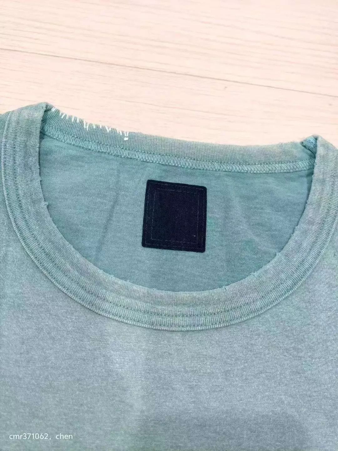 Visvim VISVIM 20 ICT JUMBO TEE S/S CRASH Green3 4 711 ICT Size US L / EU 52-54 / 3 - 3 Thumbnail