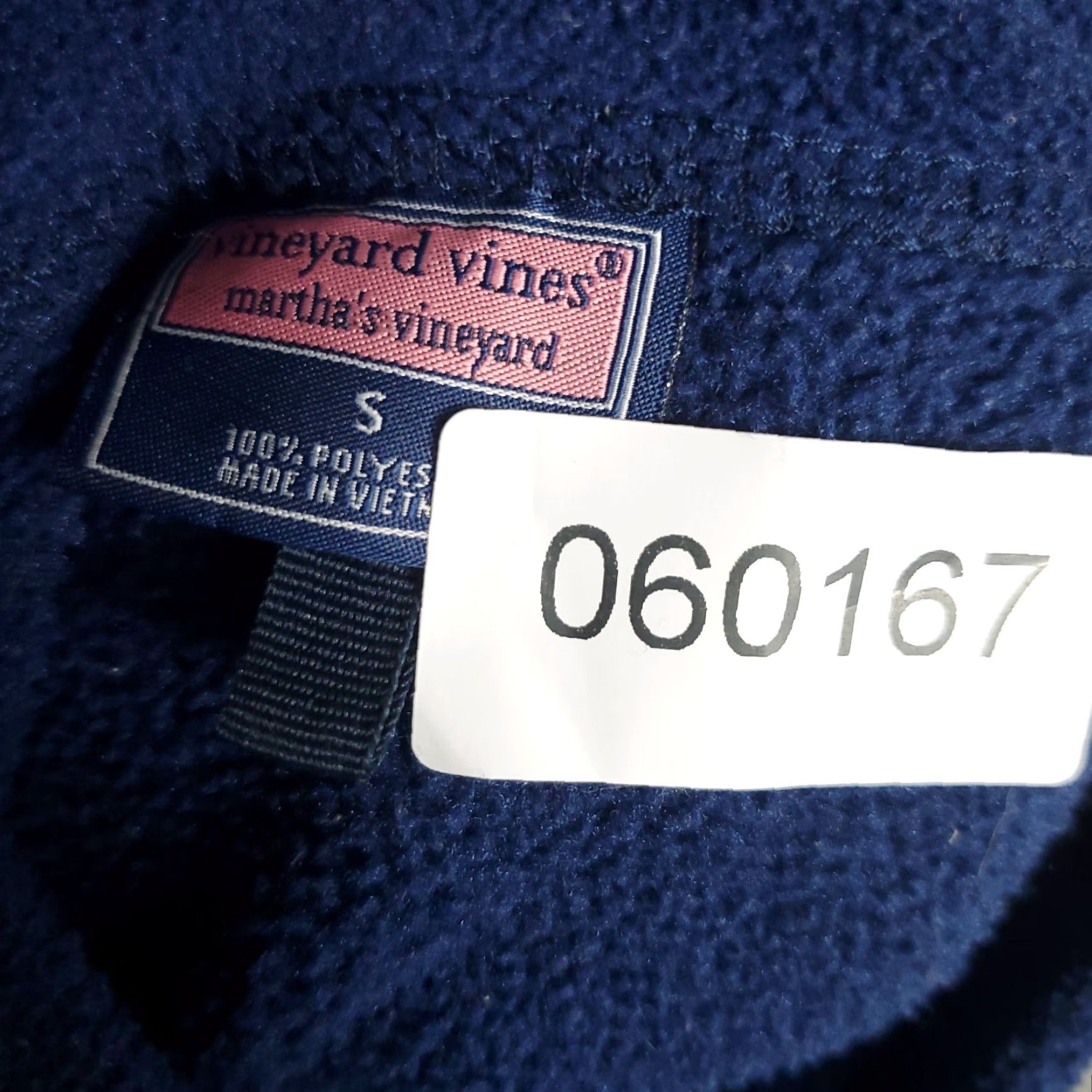 Vineyard Vines Vineyard Vines Vest Mens Size Small Blue Fleece Full Zip Up Sweater Size US S / EU 44-46 / 1 - 8 Thumbnail