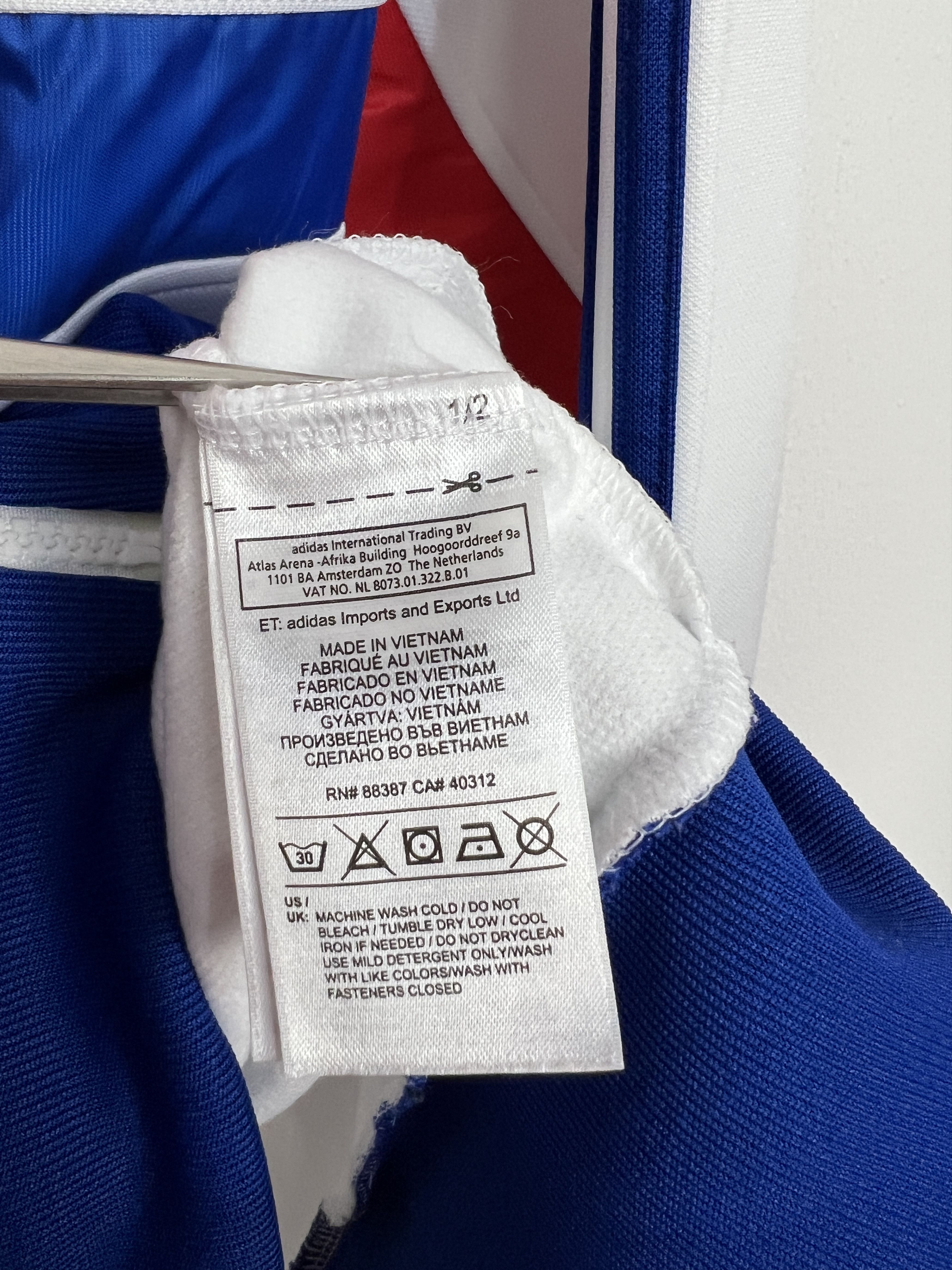 Adidas Vintage OL Lyon Football Jacket Soccer Track Top Zip Rare Size US M / EU 48-50 / 2 - 8 Thumbnail