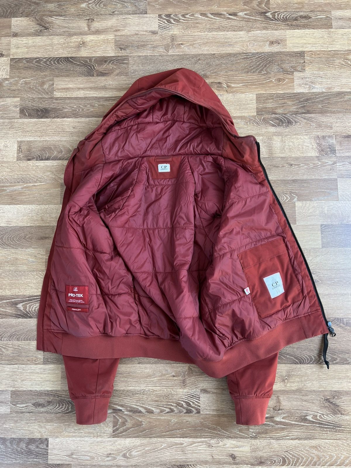 C.P. Company C.P. COMPANY PRO-TEK HOODED JACKET RED Size US S / EU 44-46 / 1 - 4 Thumbnail