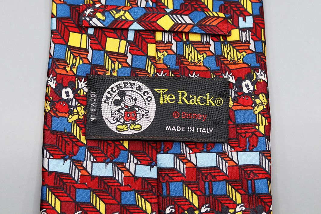 Disney Vintage Mickey Mouse Silk Tie Size ONE SIZE - 3 Thumbnail