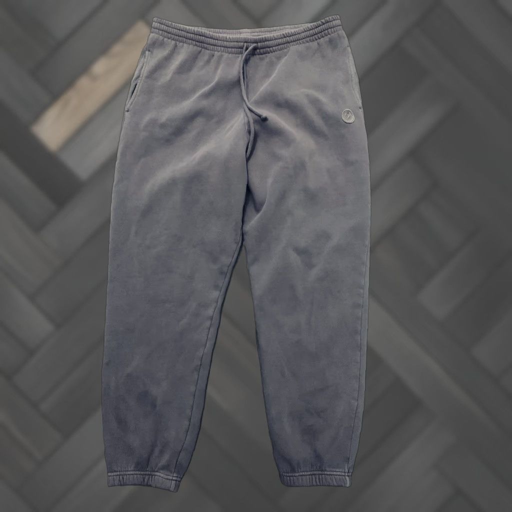 Victoria's Secret VICTORIA’S SECRET PINK Violet Jogger Pocket Drawstring Sweatpants Large Pants Women Violet Regular Relaxed Tapered Drawstring Pockets Solid Violet Size 36" / US 14 / IT 50 - 1 Thumbnail