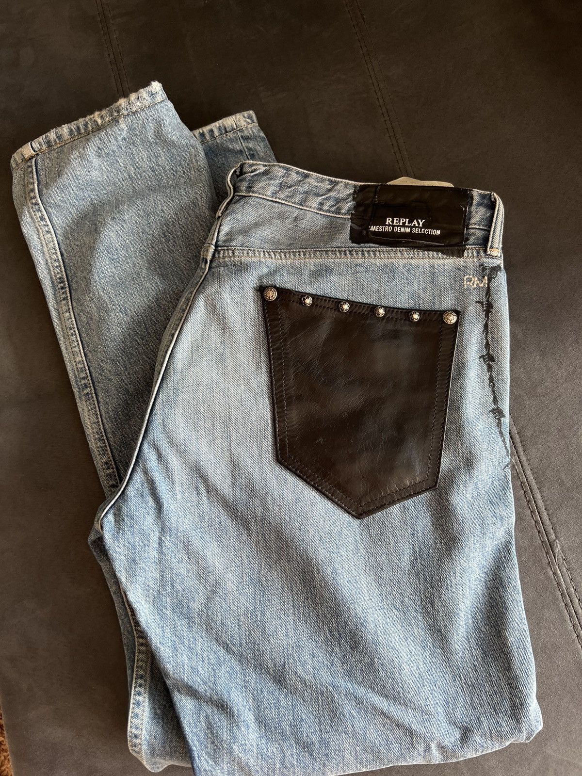 Replay Replay denim jeans pants Size US 36 / EU 52 - 1 Thumbnail