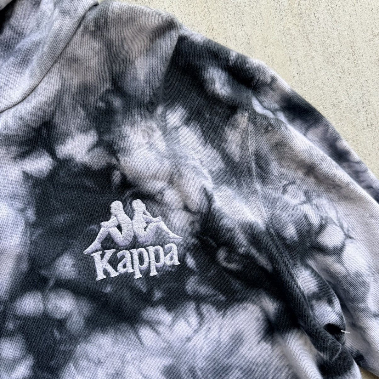 Kappa Kappa Coutro Hoodie Tie Dye Gray Black Men Size Large Size US L / EU 52-54 / 3 - 3 Thumbnail