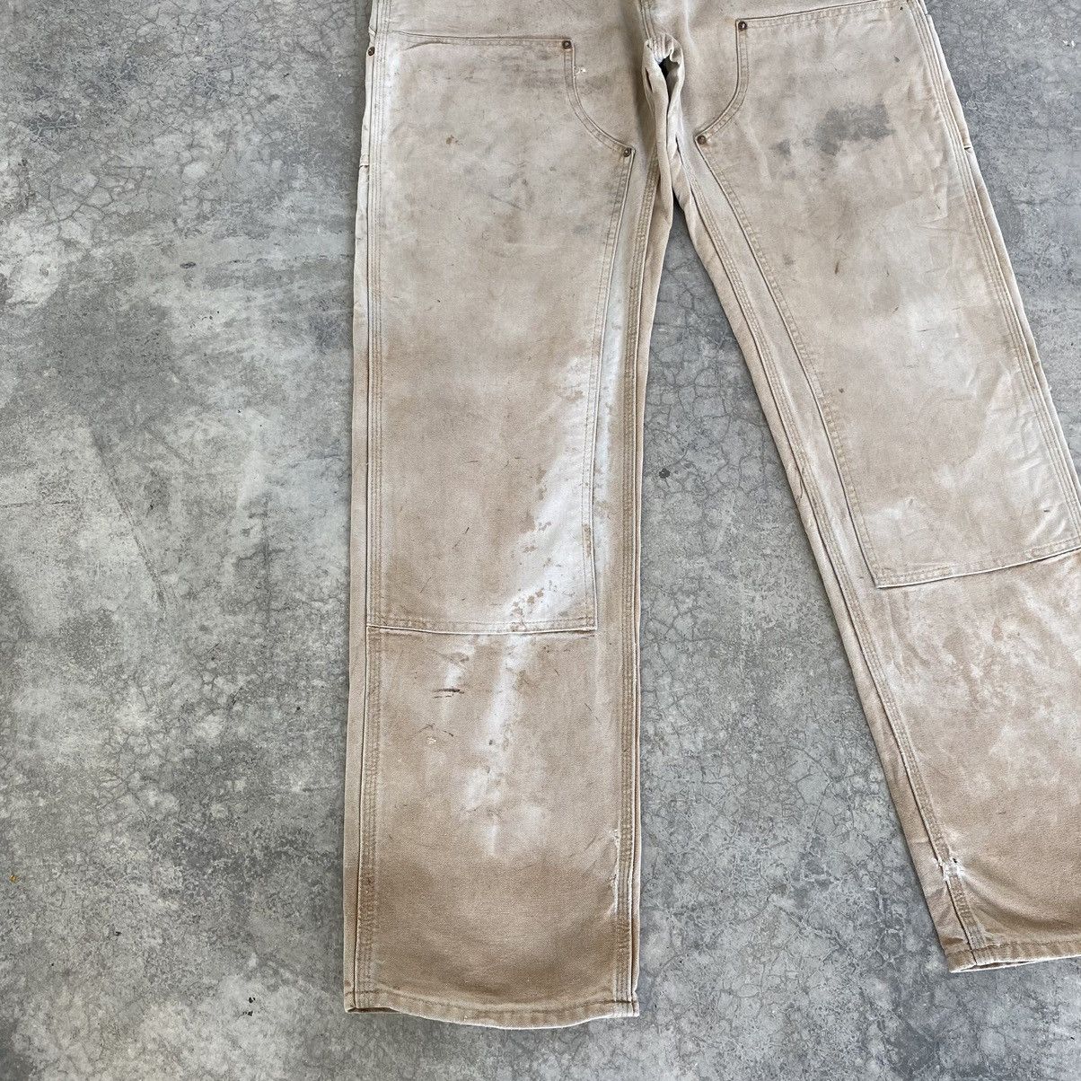 Carhartt VTG Carhartt Double Knee Faded Dirty Carpenter Pants Size US 36 / EU 52 - 7 Thumbnail