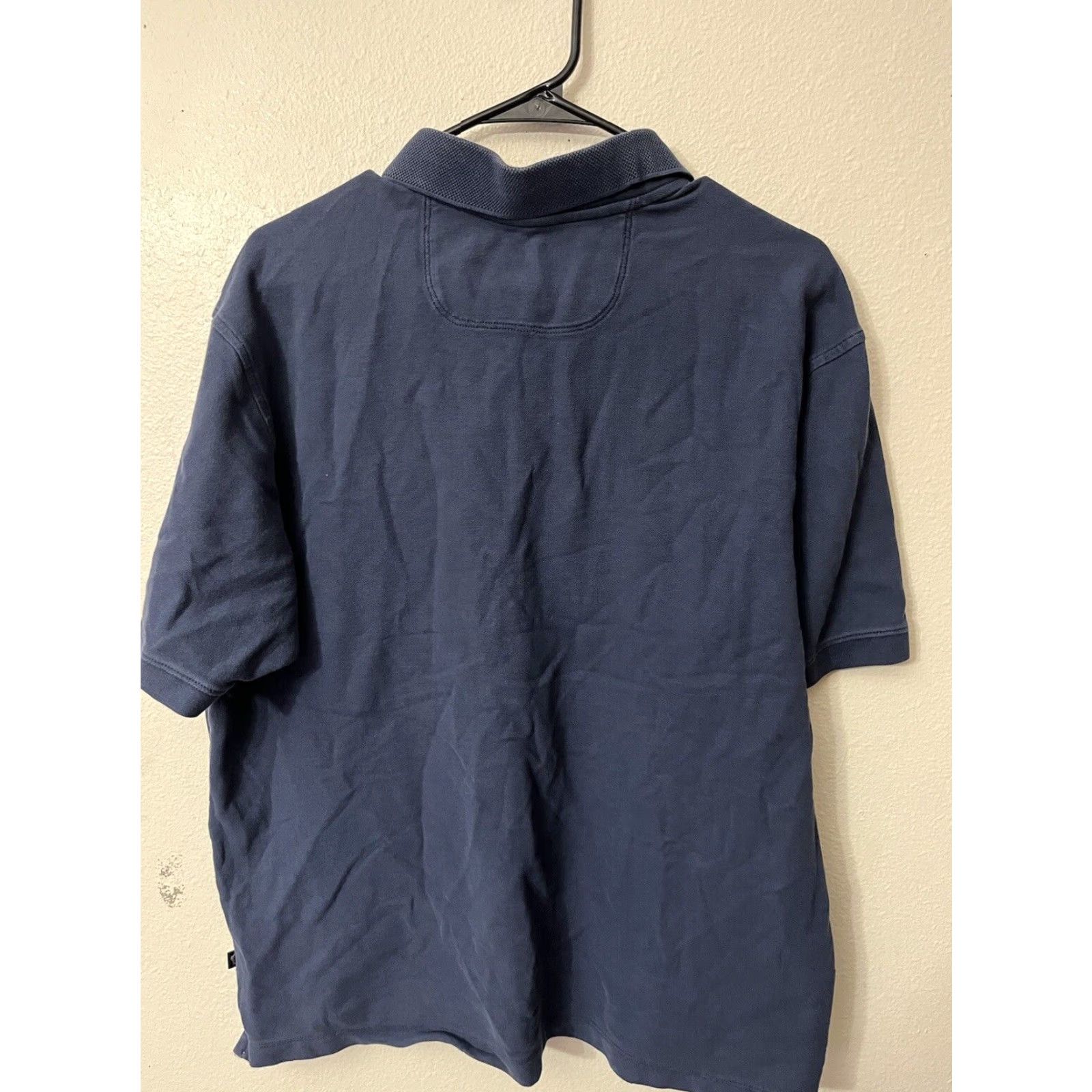 Tommy Bahama Tommy Bahama Cotton Polo Blue Solid Men’s XL Sz Size US XL / EU 56 / 4 - 4 Thumbnail