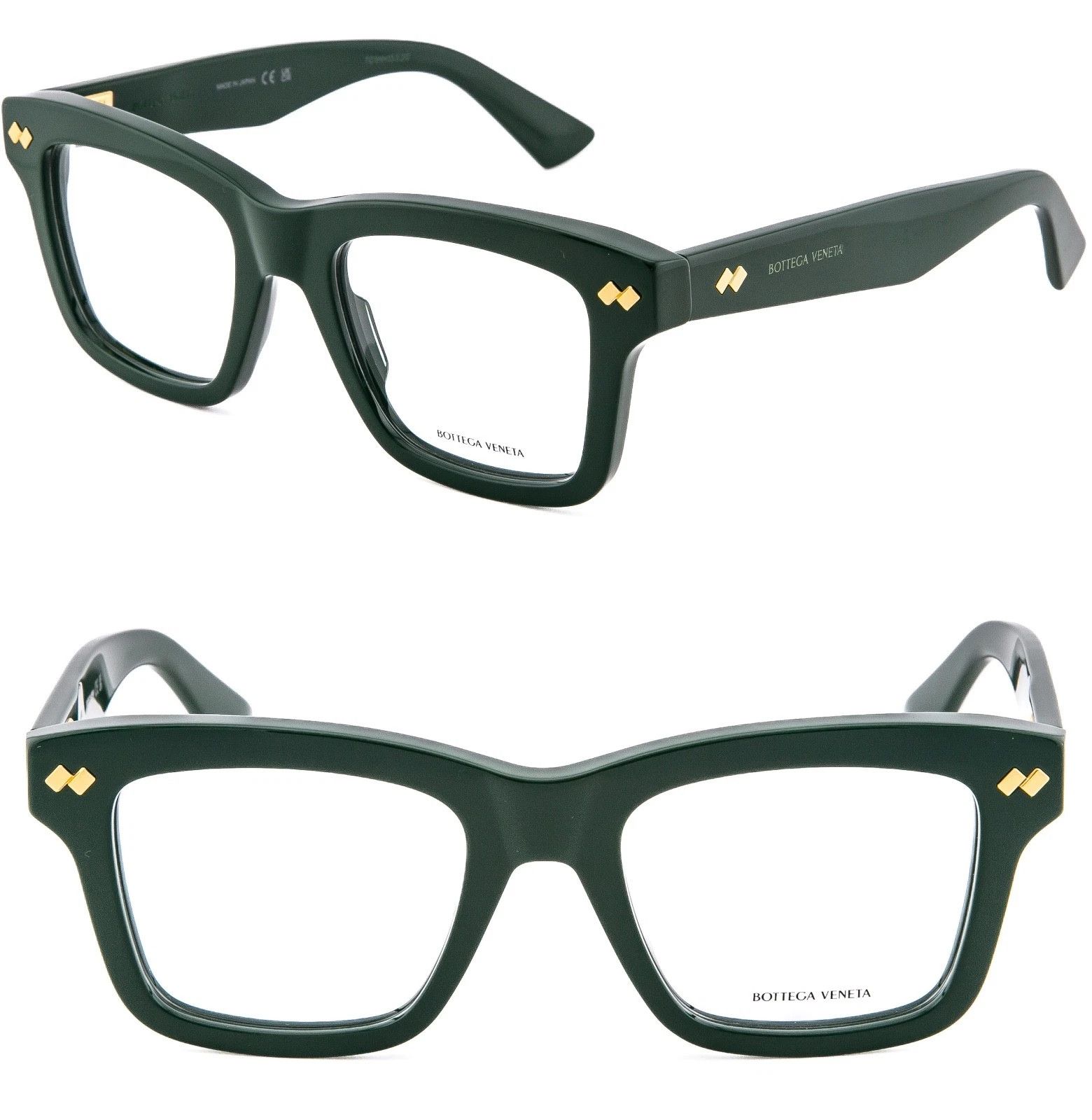 Bottega Veneta BOTTEGA VENETA DIZZY 1353 BV1353O Green Optical Frame 008 Size ONE SIZE - 1 Thumbnail