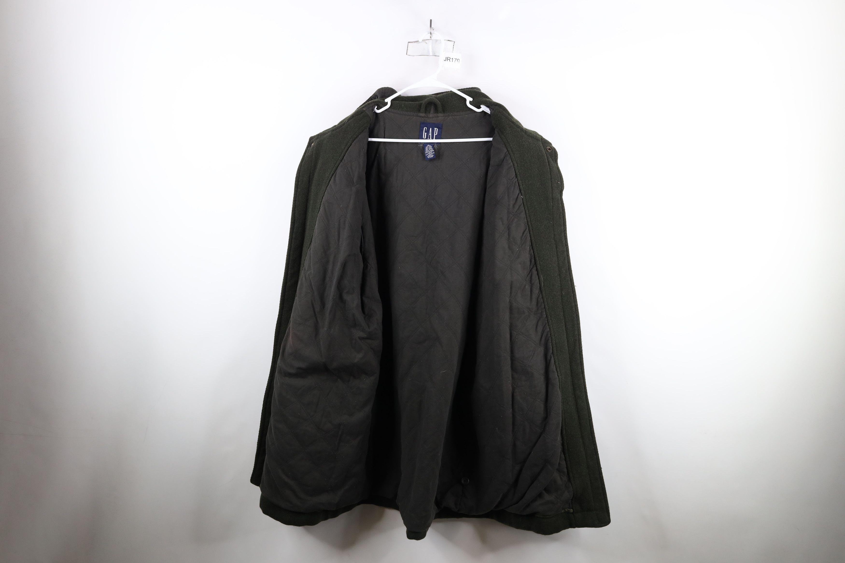 Gap × Vintage Vintage 90s Gap Heavyweight Toggle Button Parka Jacket Size US L / EU 52-54 / 3 - 7 Thumbnail