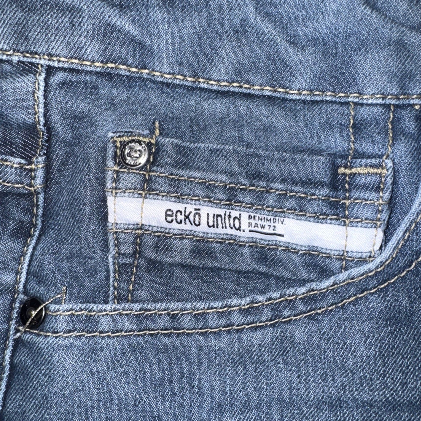Ecko Unltd. VINTAGE Ecko Unltd Denim Jean Shorts Men’s 36 Blue Baggy Y2K Streetwear Size US 36 / EU 52 - 2 Thumbnail