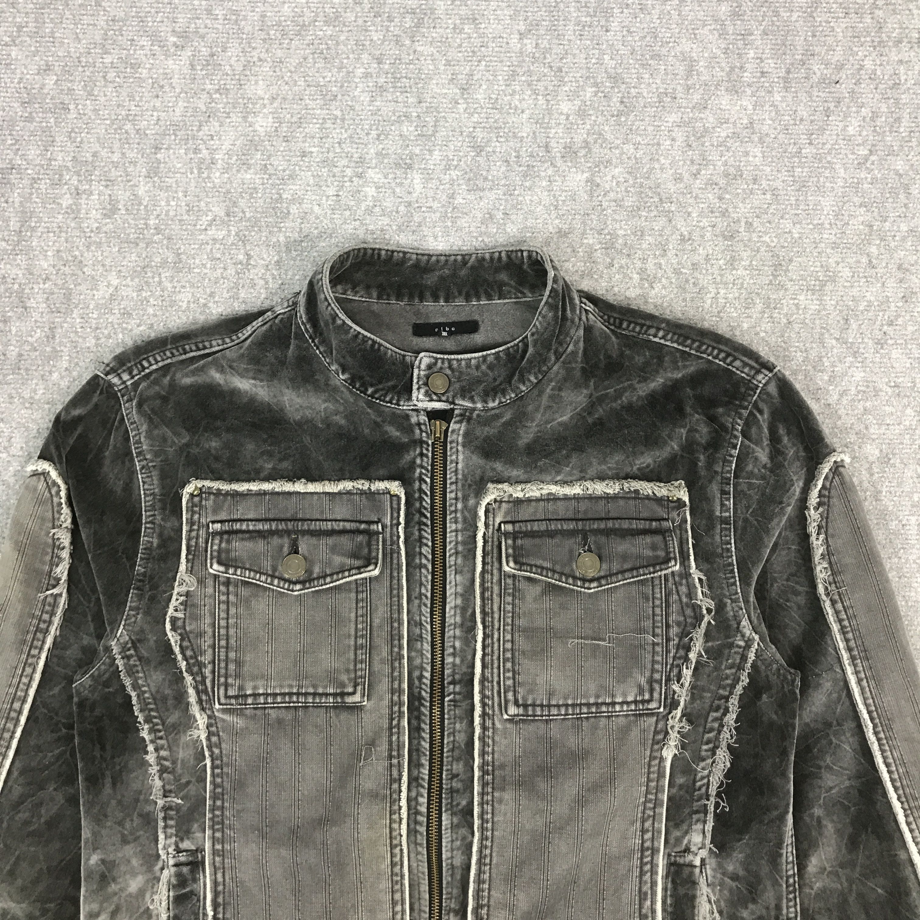 If Six Was Nine × Japanese Brand × Le Grande Bleu (L.G.B.) IFSIXWASNINE STYLE ALBE VELVET BLACK FADED JACKET Size US L / EU 52-54 / 3 - 3 Thumbnail