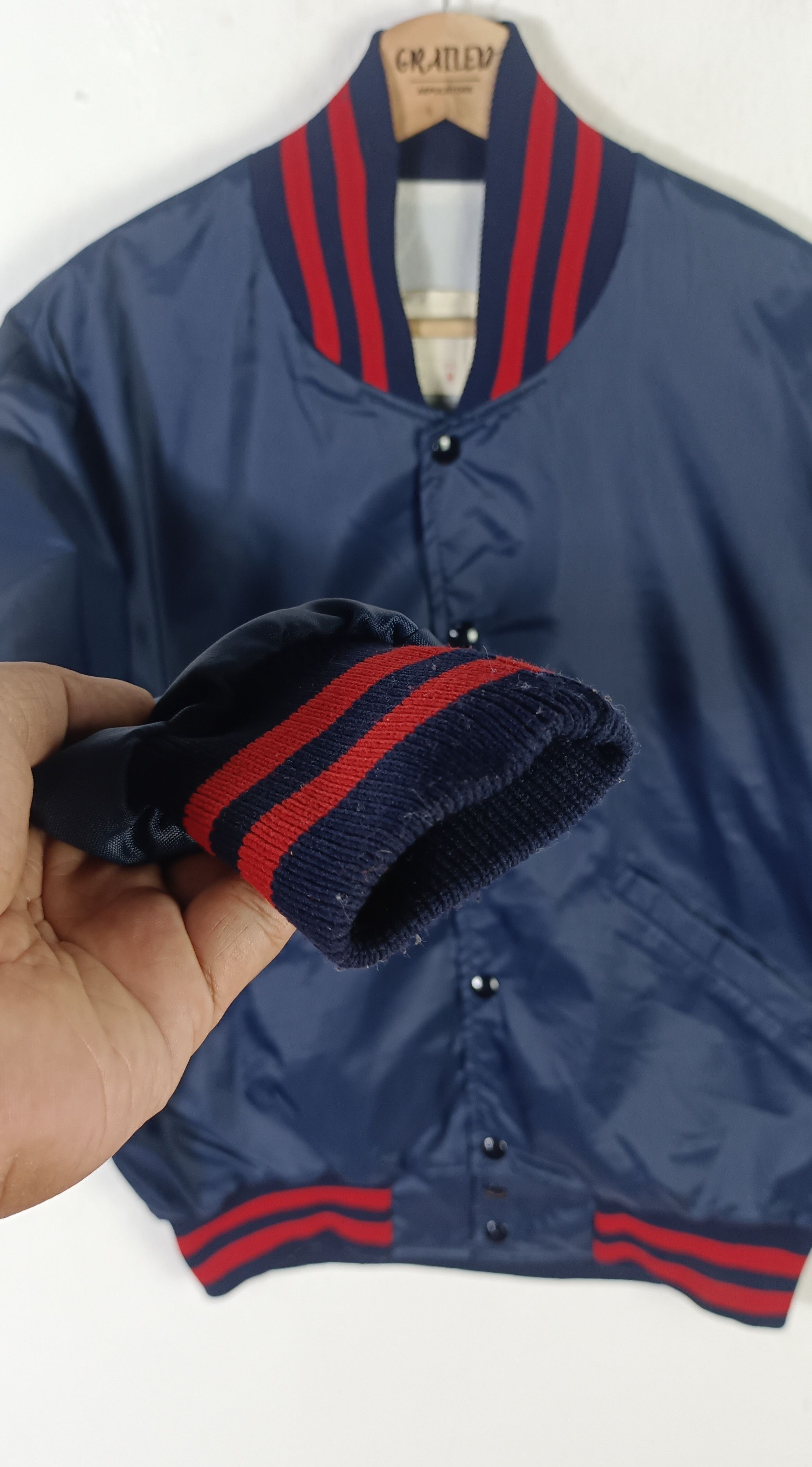 Delong Vintage Delong Sportswear Bomber Jacket Size US M / EU 48-50 / 2 - 8 Thumbnail