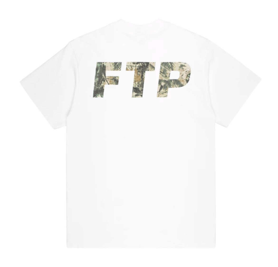 Fuck The Population FTP Tree Camo Logo tee white Size L Size US L / EU 52-54 / 3 - 4 Thumbnail