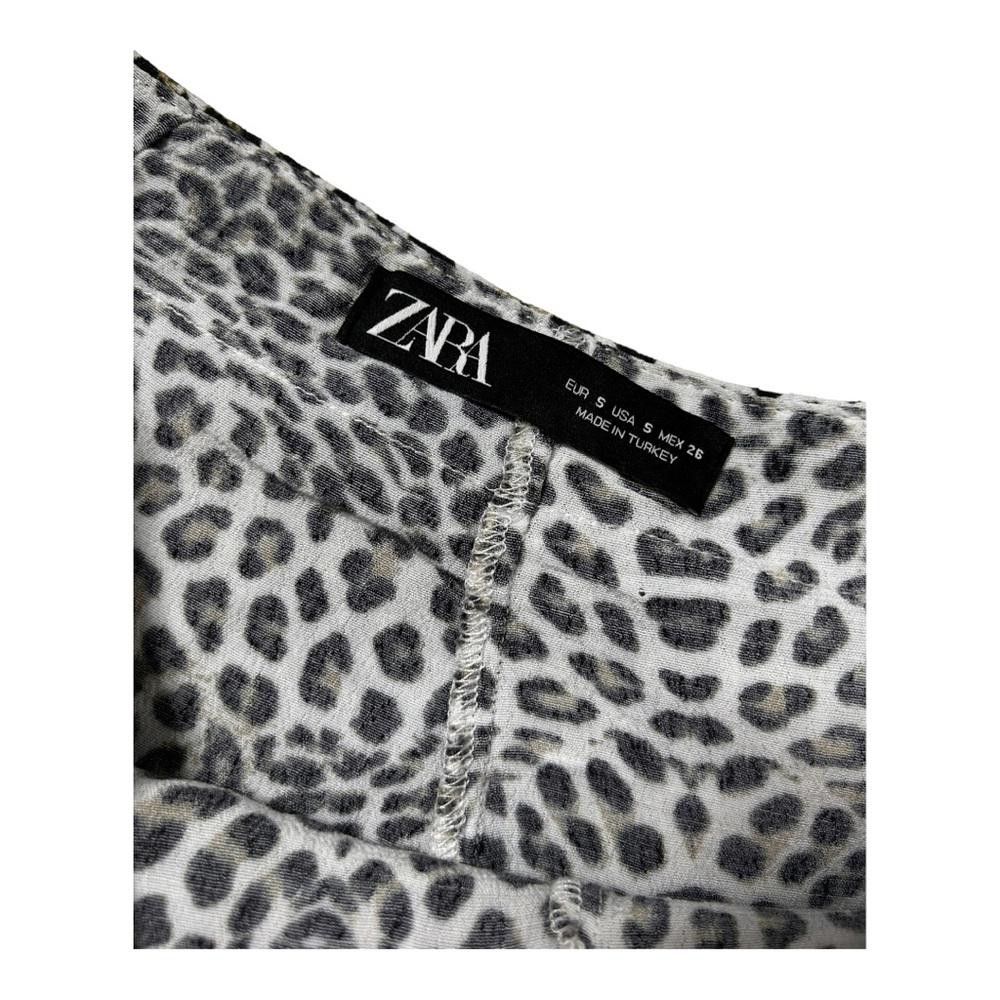 Zara Zara l Leopard Print Mini Skort Size Small Size 28" / US 6 / IT 42 - 6 Thumbnail