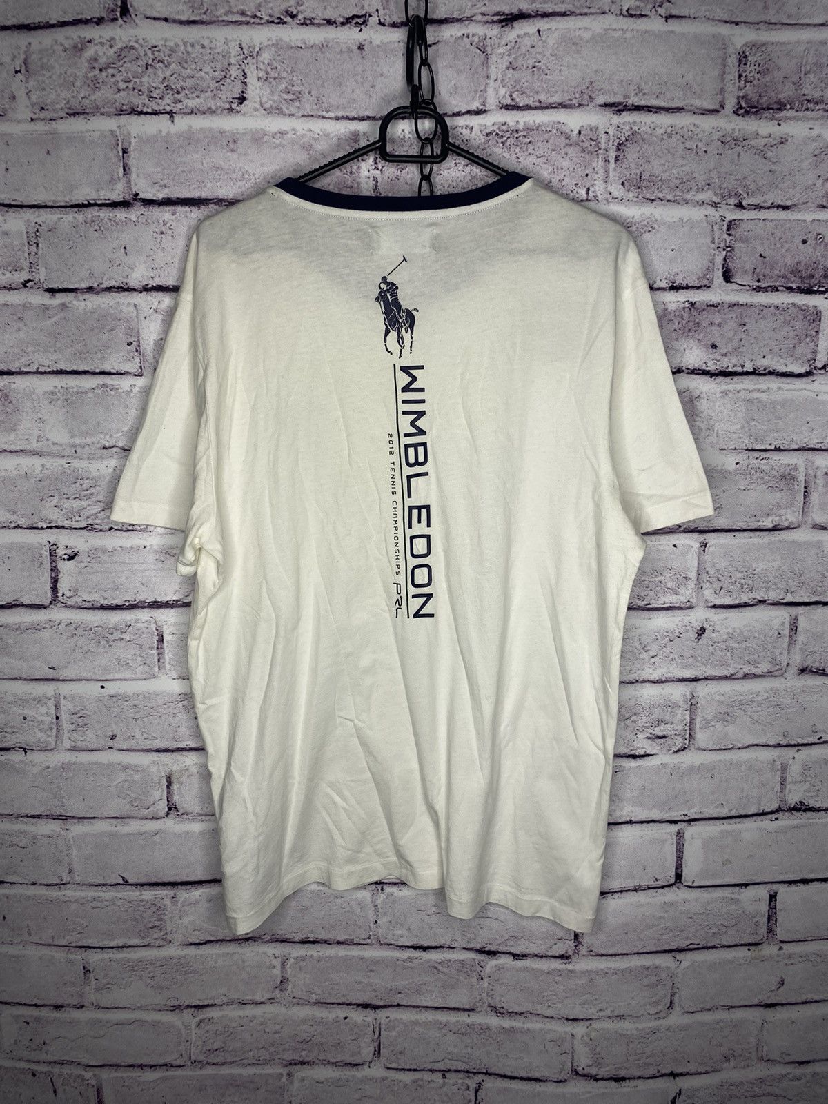 Polo Ralph Lauren Men's polo Ralp Lauren Wimbledon overprint logo tee Size US L / EU 52-54 / 3 - 2 Thumbnail