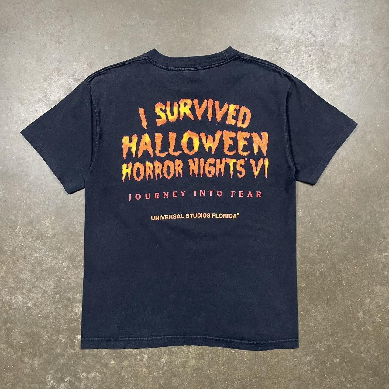 Universal Studios × Vintage Vintage Universal Studios Halloween Horror Nights Tshirt Size US L / EU 52-54 / 3 - 4 Thumbnail