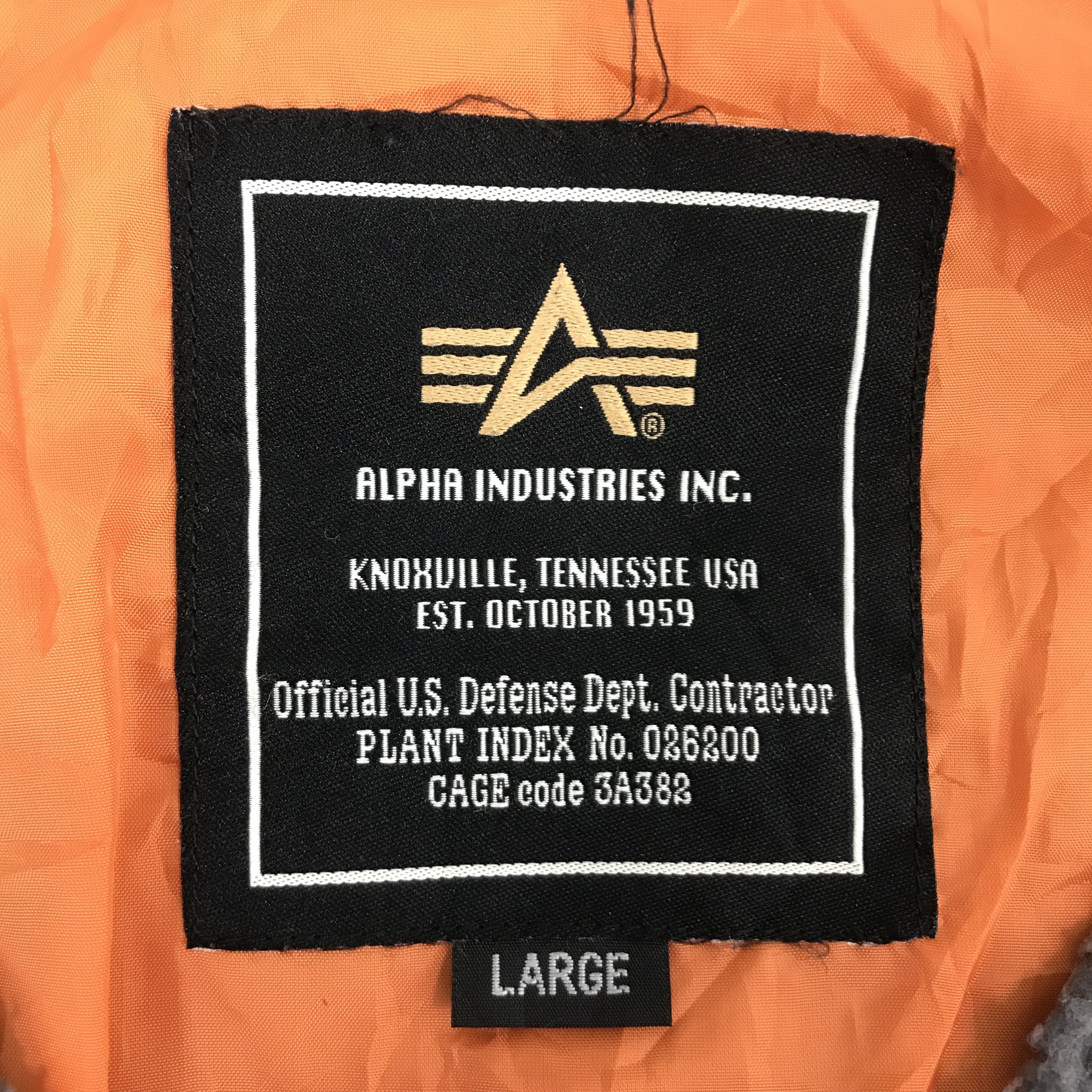 Alpha Industries × Vintage alpha industries Sherpa cardigan button jacket Size US L / EU 52-54 / 3 - 10 Thumbnail