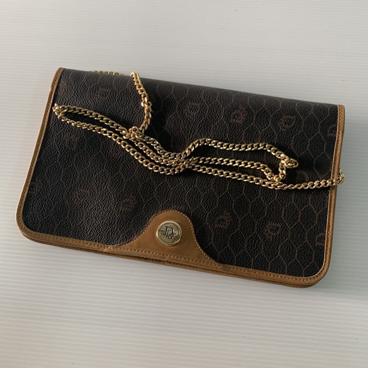 Christian Dior Monsieur Christian Dior Vintage Chain Slingbag Size ONE SIZE - 3 Thumbnail