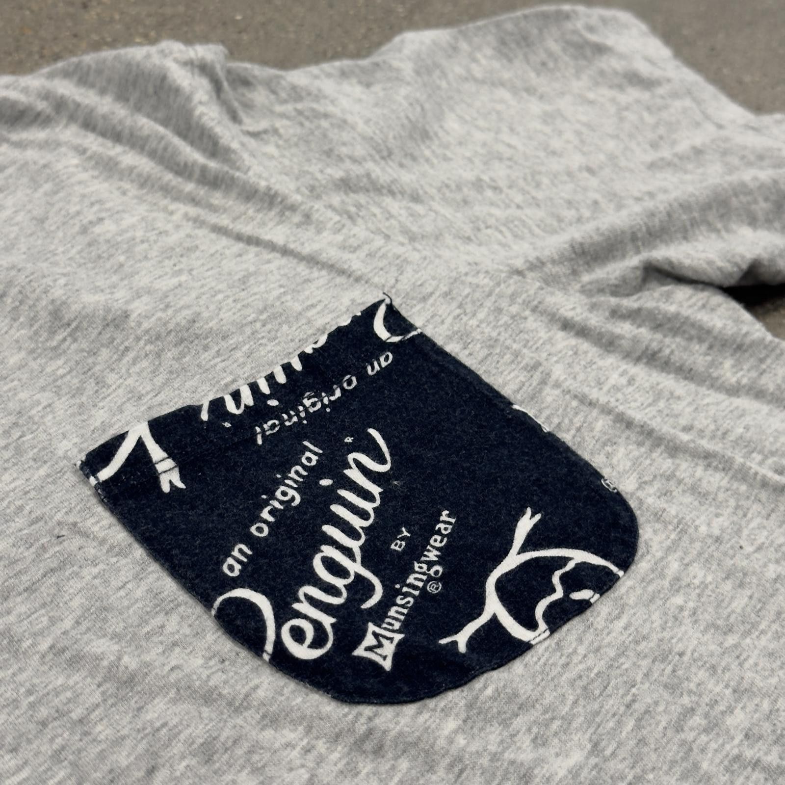 Original Penguin Penguin Mens Logo Pocket Tee - Black / Gray - L Size US L / EU 52-54 / 3 - 3 Thumbnail