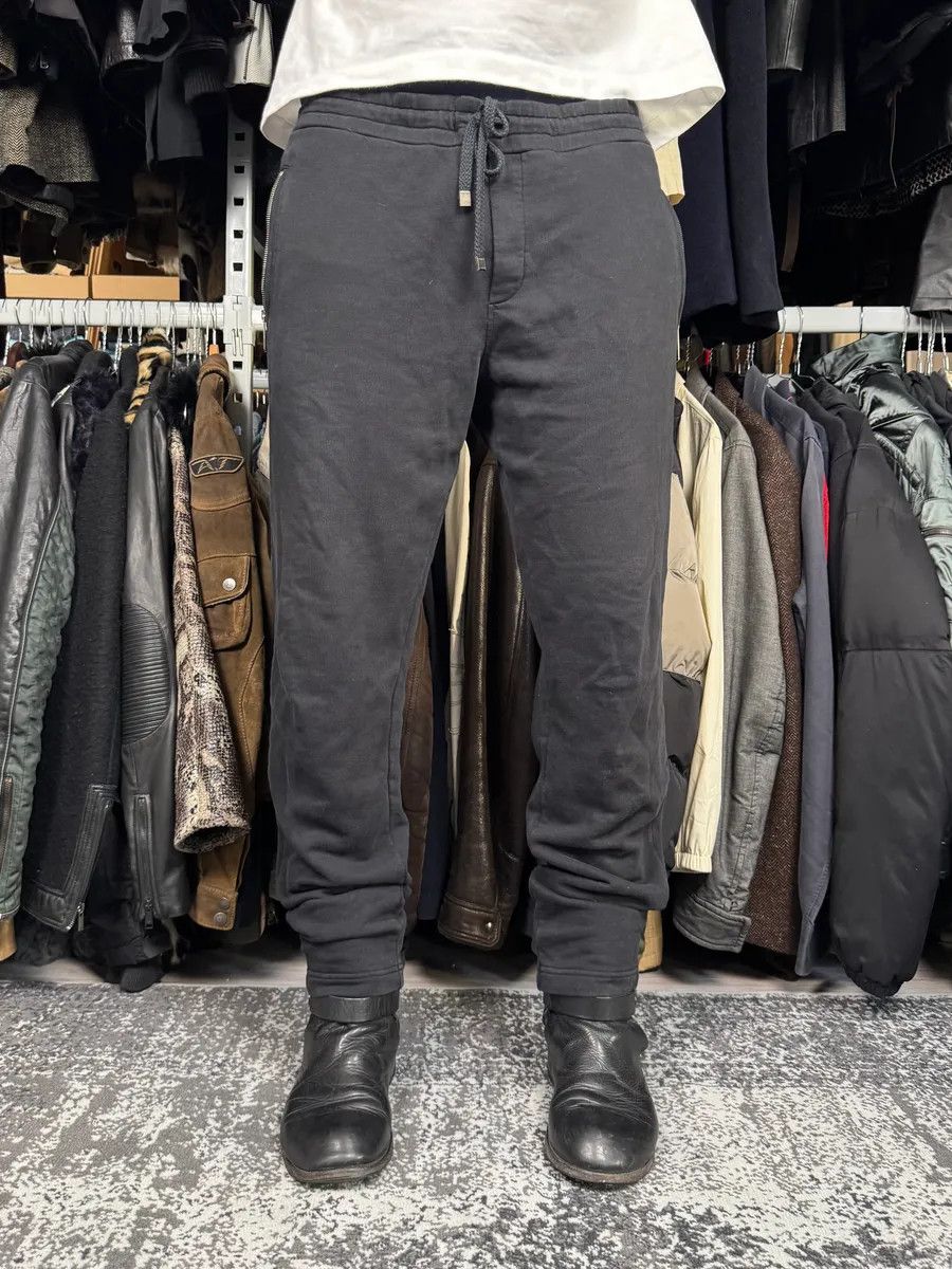 Dolce & Gabbana 2010s Dolce & Gabbana Black Zip Jogger Pants Size US 34 / EU 50 - 2 Thumbnail