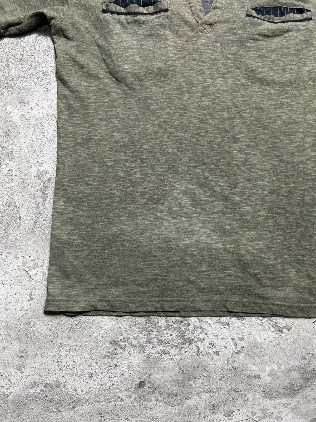 Katharine Hamnett London 2000s Katharine Hamnett London Polo Double Pocket T Shirt Size US S / EU 44-46 / 1 - 6 Thumbnail