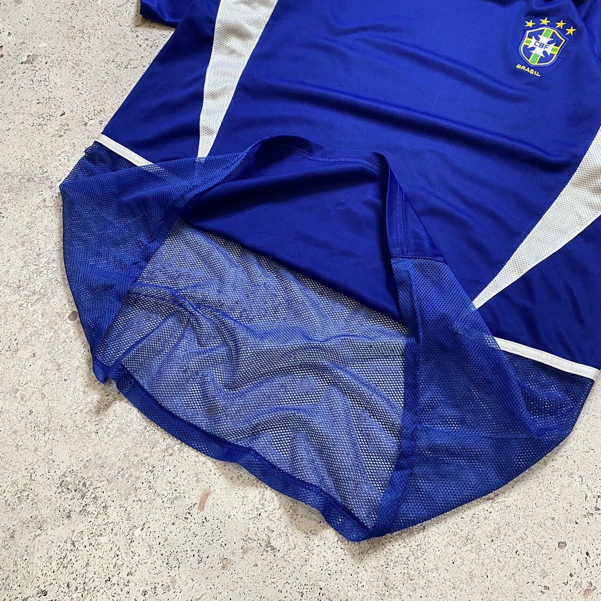 Vintage Vintage 00s Soccer Home Jersey Brasil Y2K Retro Drill Size US L / EU 52-54 / 3 - 4 Thumbnail