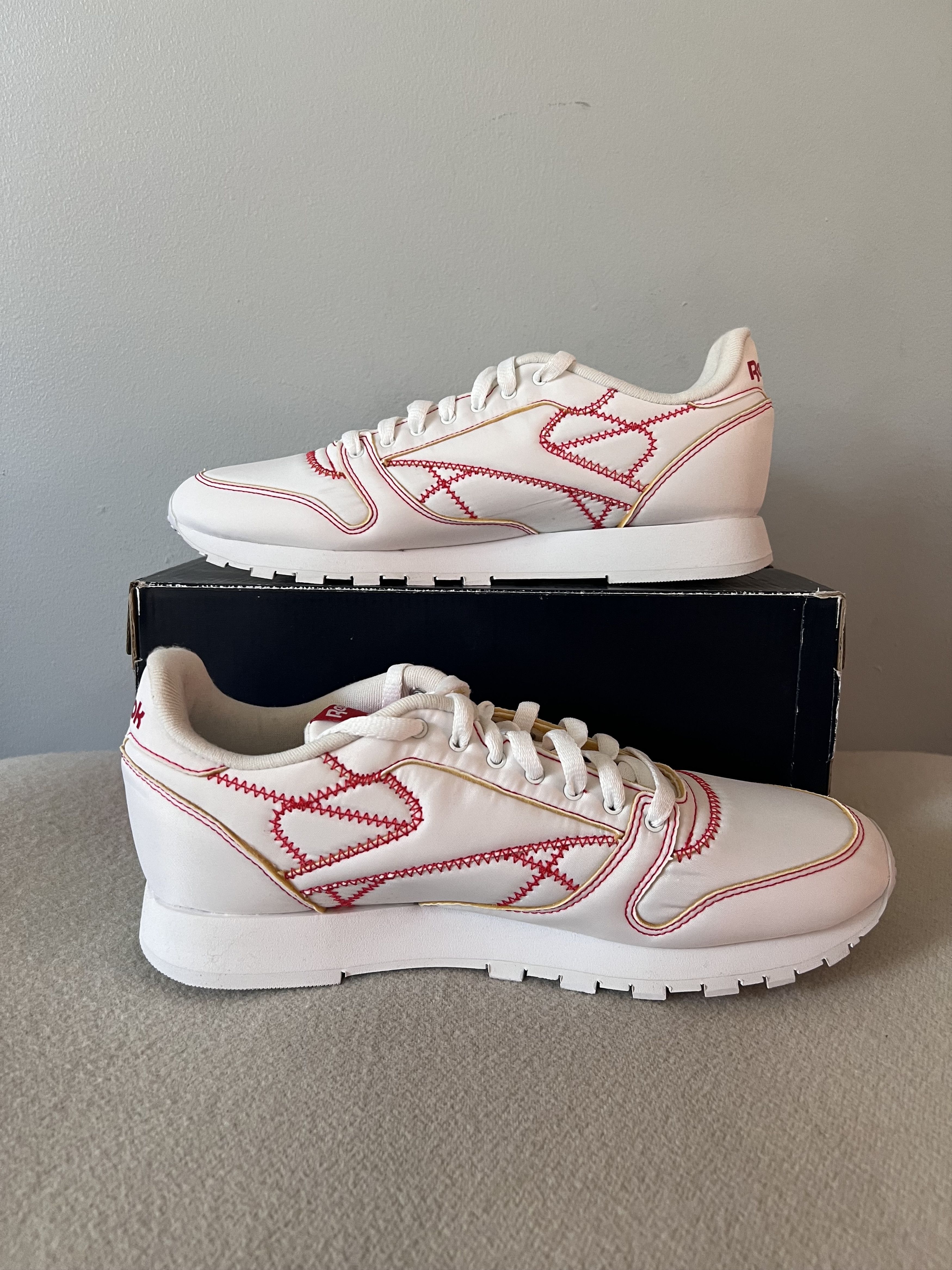 KANGHYUK × Reebok Kanghyuk Reebok Classic Leather K in White Nylon Size US 10 / EU 43 - 3 Thumbnail