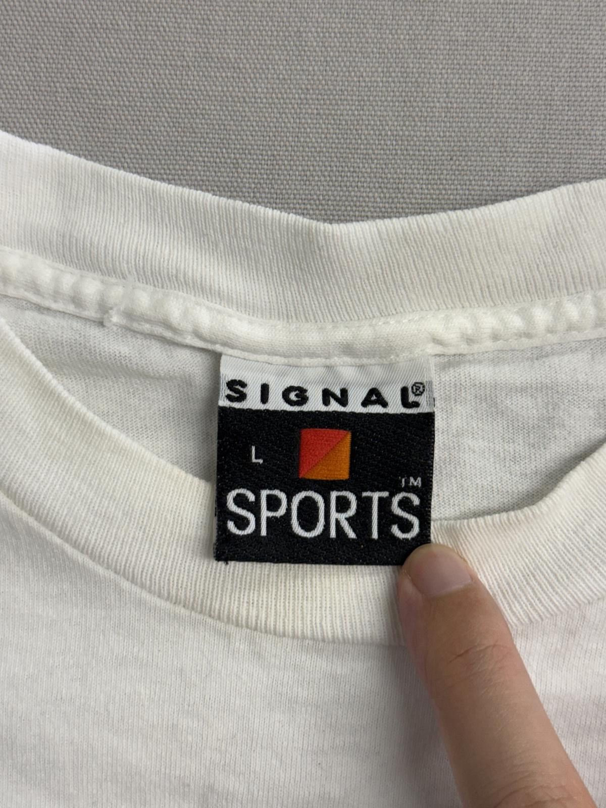 Signal Sport Vintage Las Vegas T-shirt Single Stitch 1991 Waco -L Size US L / EU 52-54 / 3 - 2 Thumbnail