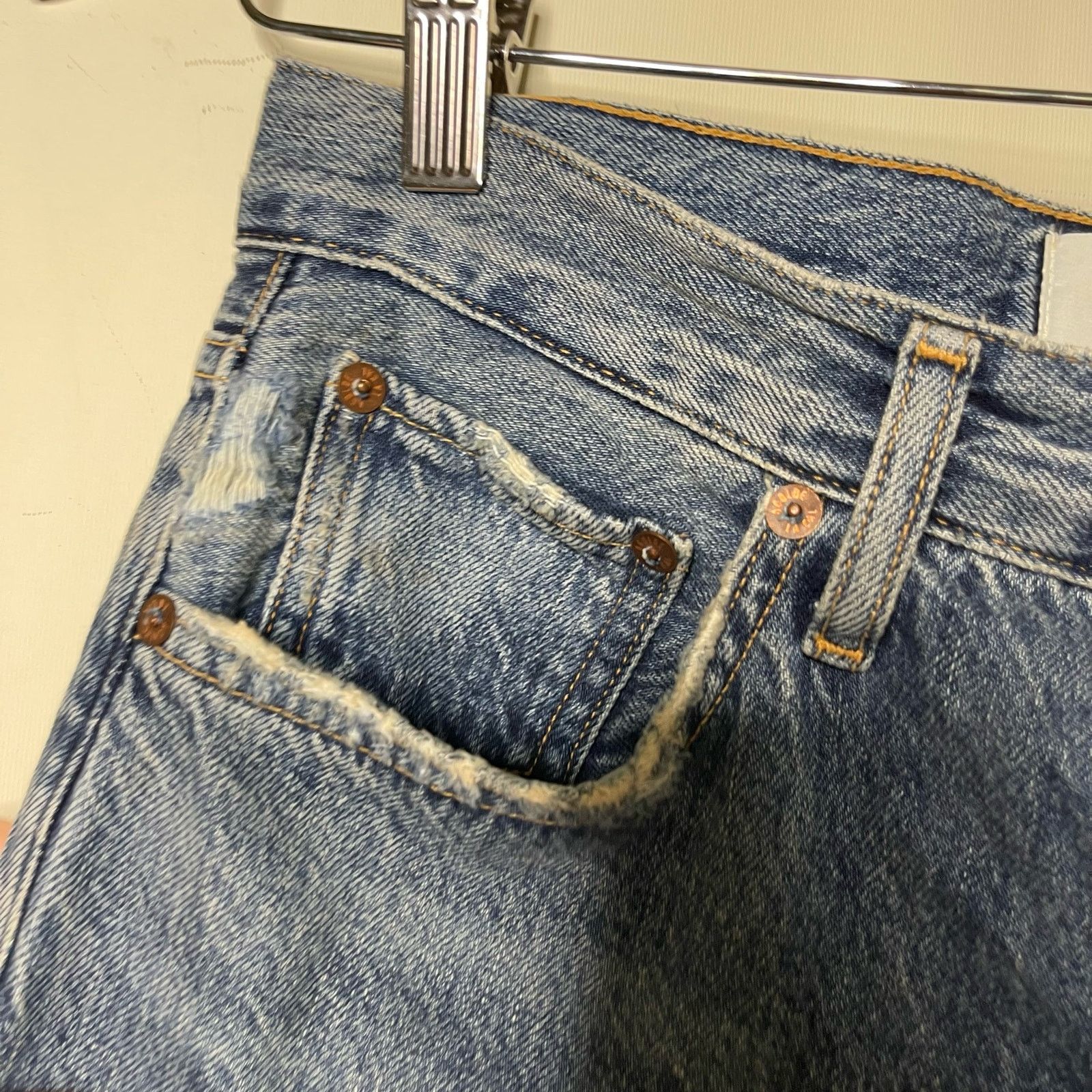 Agolde AGOLDE Riley High Rise Straight Crop Jeans sz 27 Size 27" / US 4 / IT 40 - 9 Thumbnail