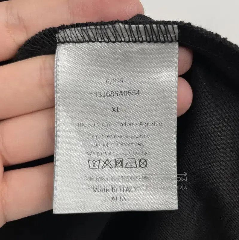 Dior Dior Black Cotton Summer T-Shirt . Size US XL / EU 56 / 4 - 5 Thumbnail