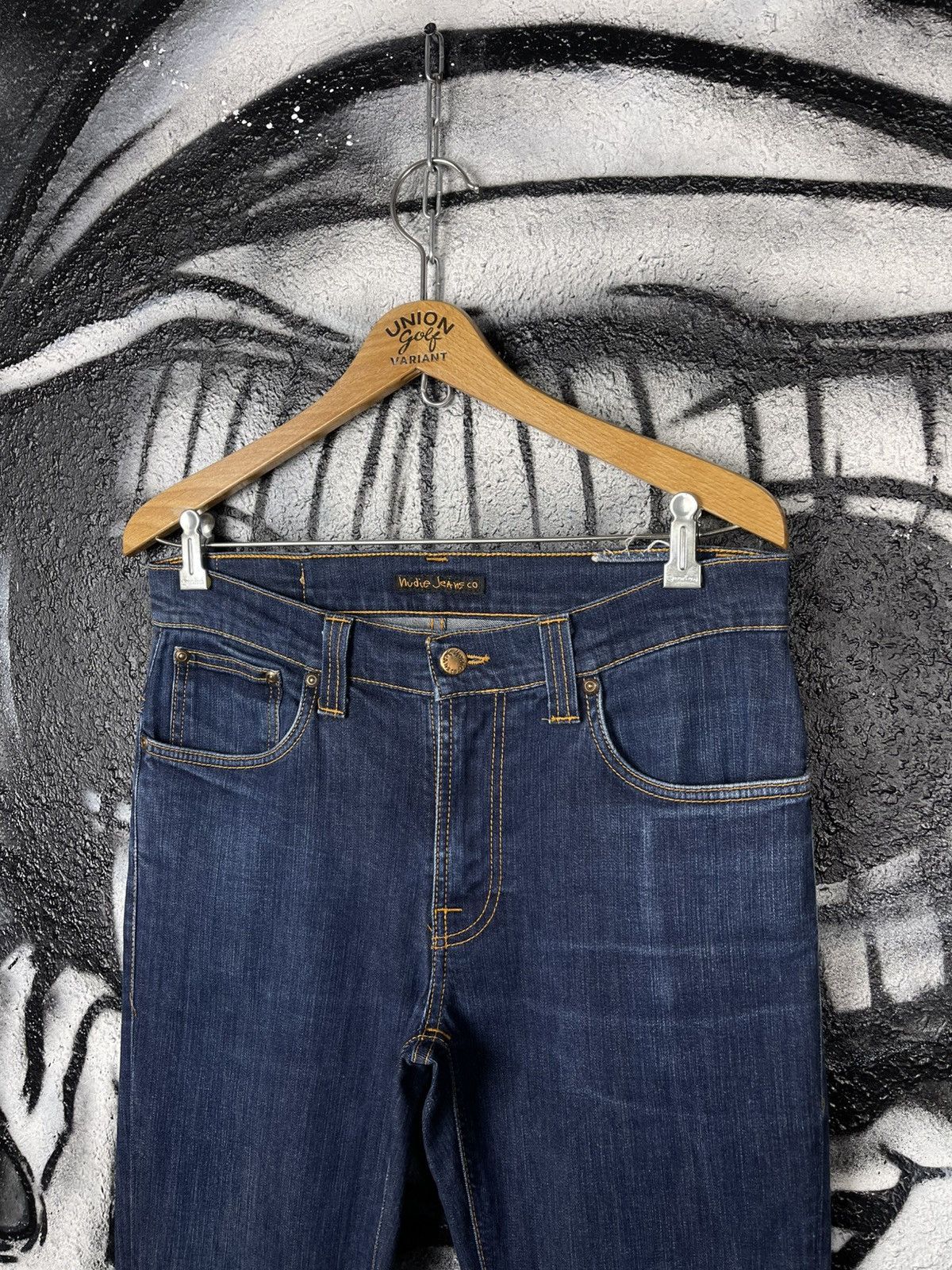 Nudie Jeans Nudie Jeans Co. Thin Finn Organic Denim Jeans Men’s Size 34 Size US 34 / EU 50 - 5 Thumbnail