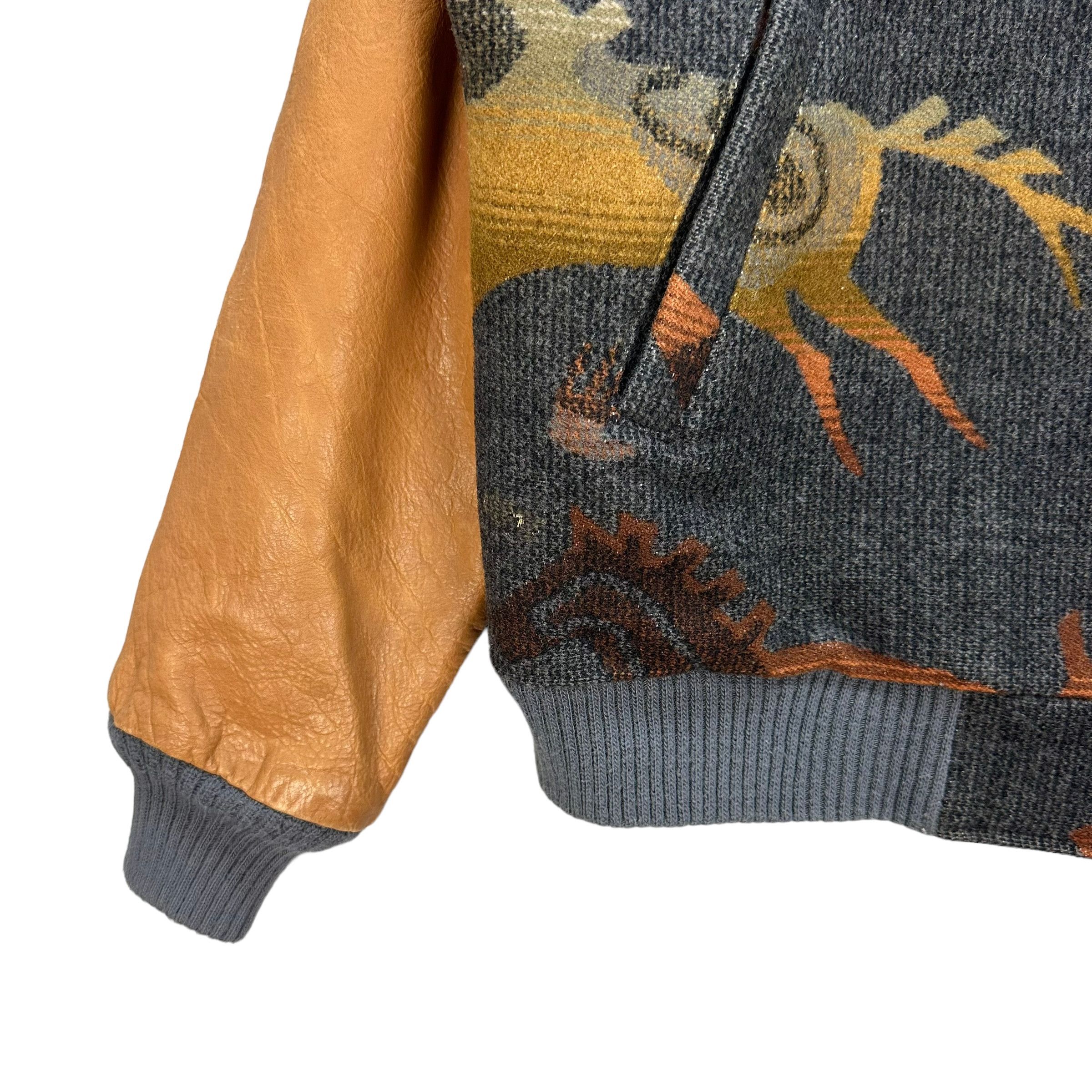 Pendleton VINTAGE PENDLETON MADE IN USA WOOL LEATHER JACKET #8915 Size US M / EU 48-50 / 2 - 4 Thumbnail