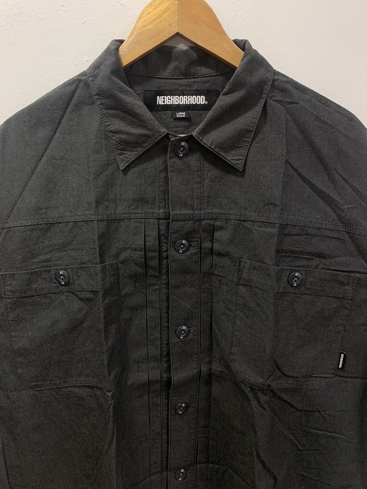 Neighborhood NEIGHBORHOOD CHAMBRAY TYPE 2 S/S SHIRT Size US L / EU 52-54 / 3 - 3 Thumbnail