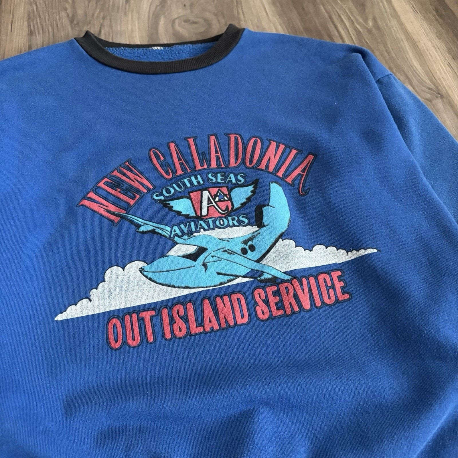 Vintage Vintage 1970s Two Toned Sweatshirt Men's Size S Size US S / EU 44-46 / 1 - 2 Thumbnail