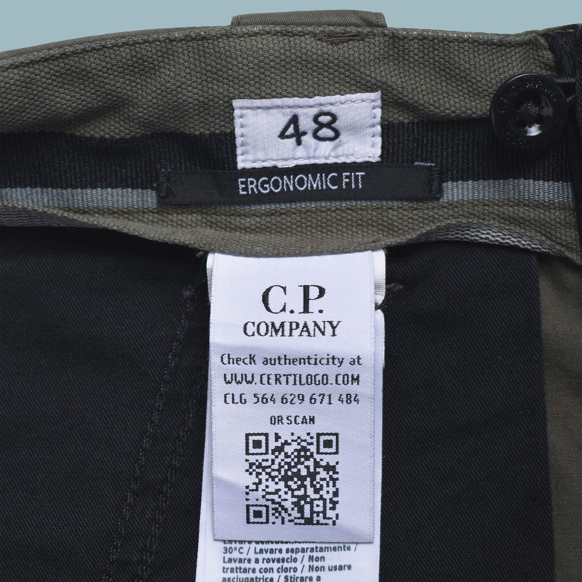 C.P. Company C.P. COMPANY BEIGE GARMENT DYED COTTON PANTS Size US 32 / EU 48 - 3 Thumbnail