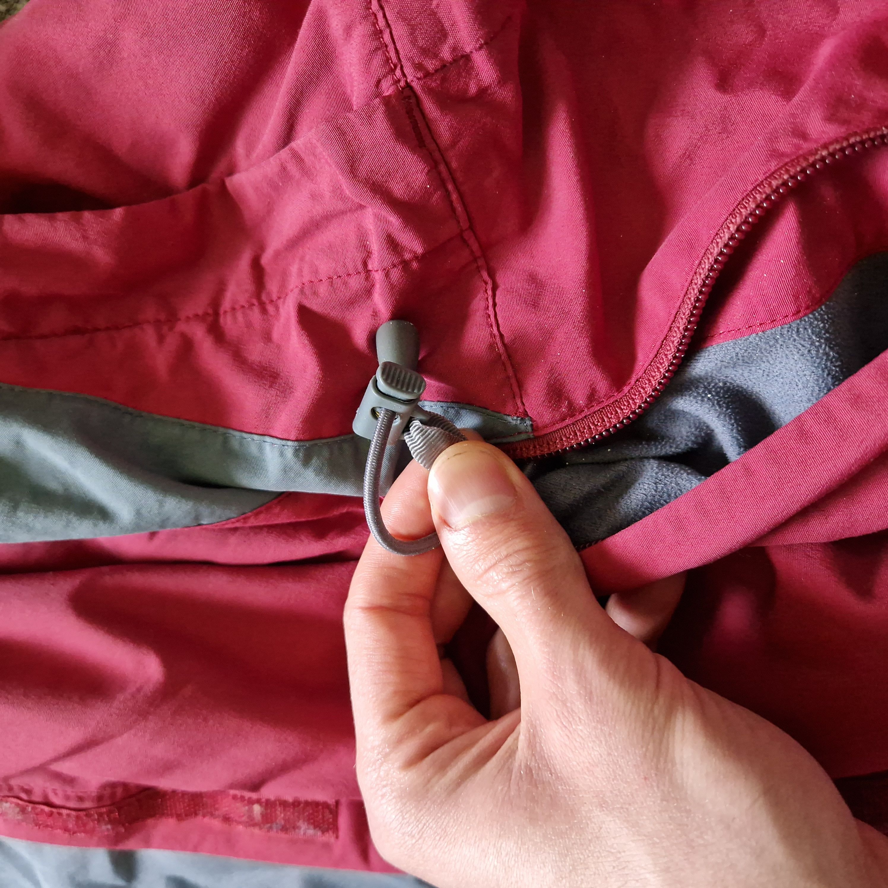 The North Face The North Face HyVent Vintage Jacket - Red & Grey Size L / US 10 / IT 46 - 10 Thumbnail