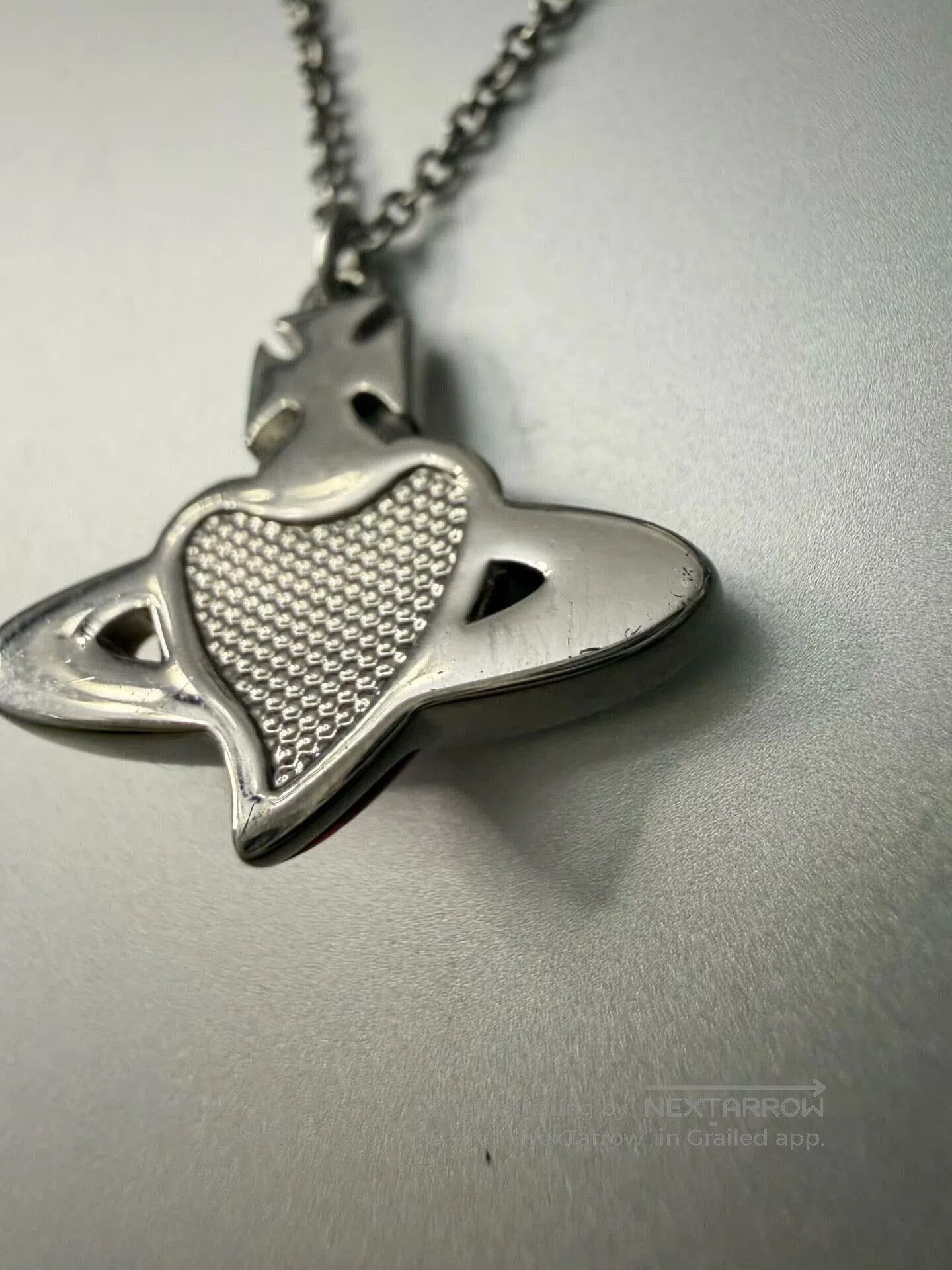 Vivienne Westwood Vivienne Westwood Saturn Heart Necklace. Size ONE SIZE - 7 Thumbnail