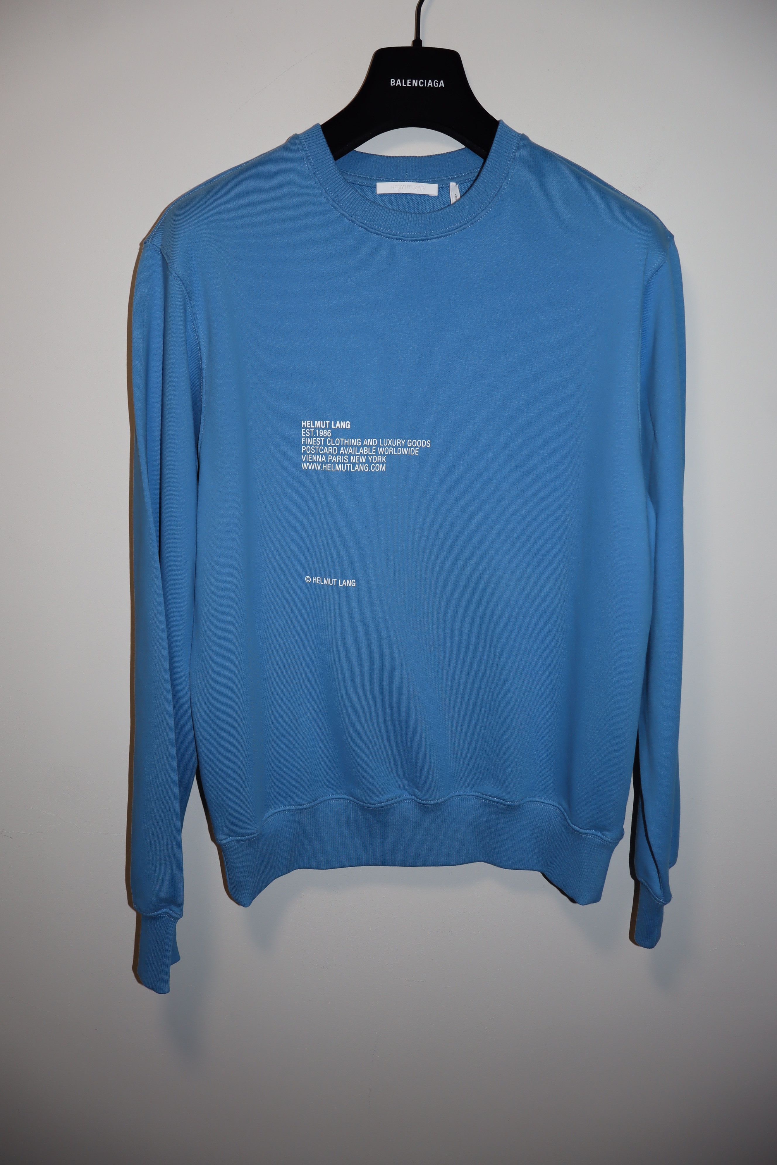 Helmut Lang Paris sweatshirt Size US S / EU 44-46 / 1 - 4 Thumbnail