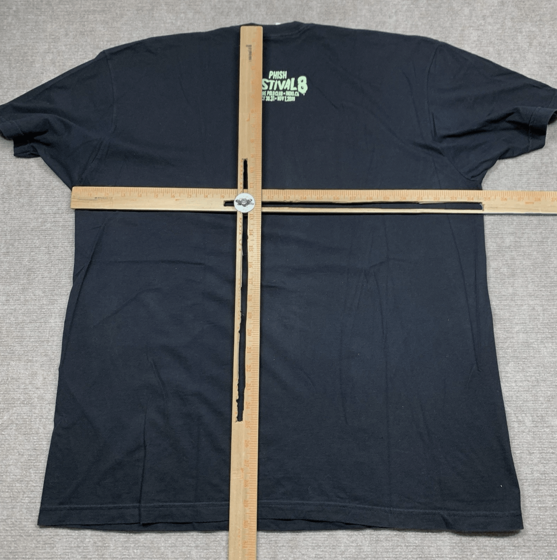 American Apparel Phish Festival 8 T-Shirt 2009 Band Concert Tour XXL Black Size US XXL / EU 58 / 5 - 10 Thumbnail
