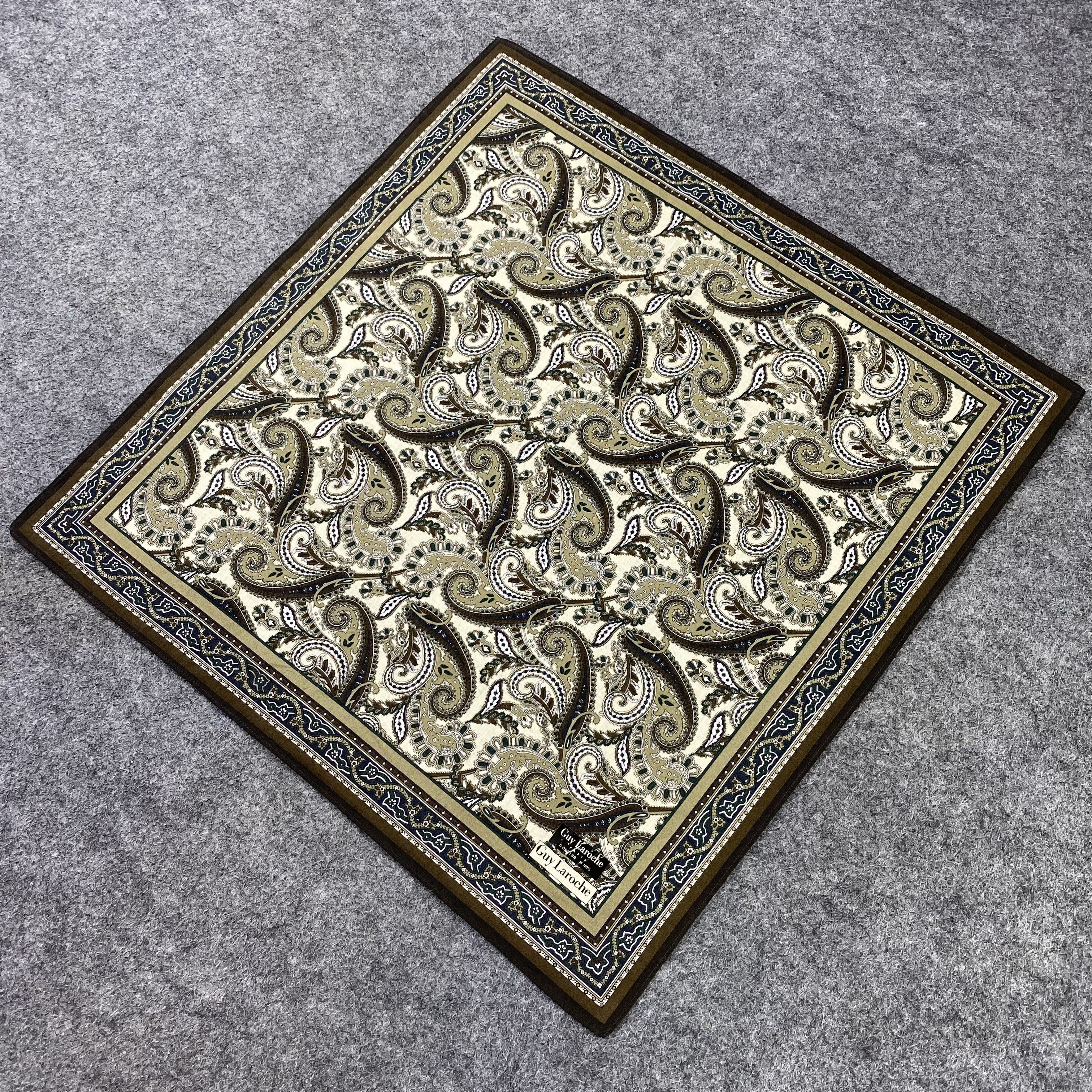 Guy Laroche Guy Laroche Handkerchief Neckerchief Bandana-B737 Size ONE SIZE - 4 Thumbnail