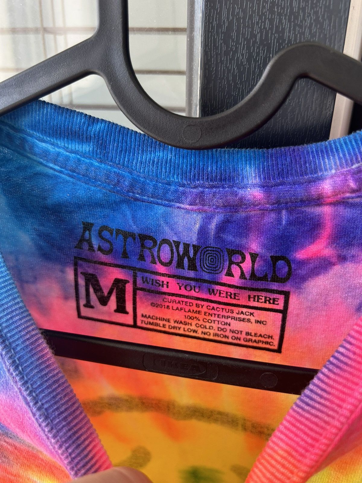 Travis Scott Travis Scott Cactus Jack Astroworld Tie Dye T Shirt Size US M / EU 48-50 / 2 - 7 Thumbnail