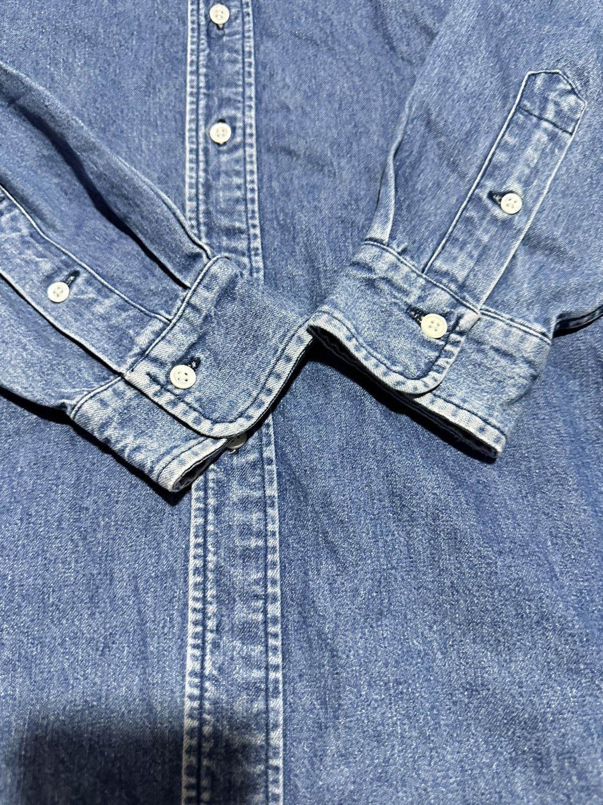 Polo Ralph Lauren Vtg Polo Country denim shirt Size US M / EU 48-50 / 2 - 5 Thumbnail
