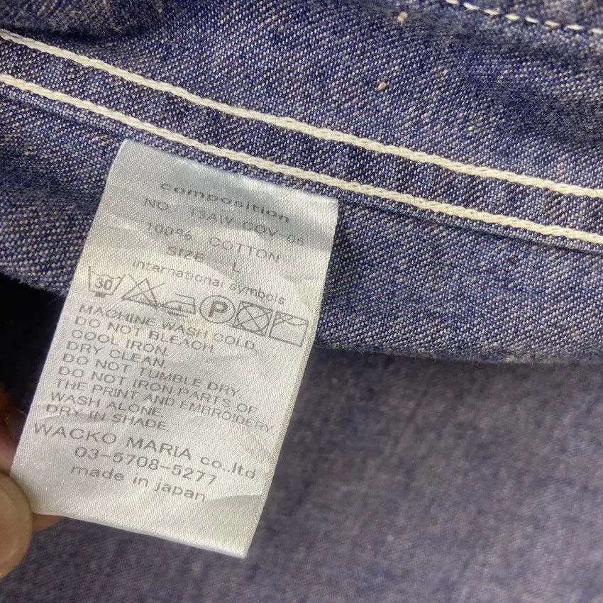 Wacko Maria Wacko Maria Guilty Parties Tokyo Japan Workers Denim Jacket Size US M / EU 48-50 / 2 - 19 Thumbnail