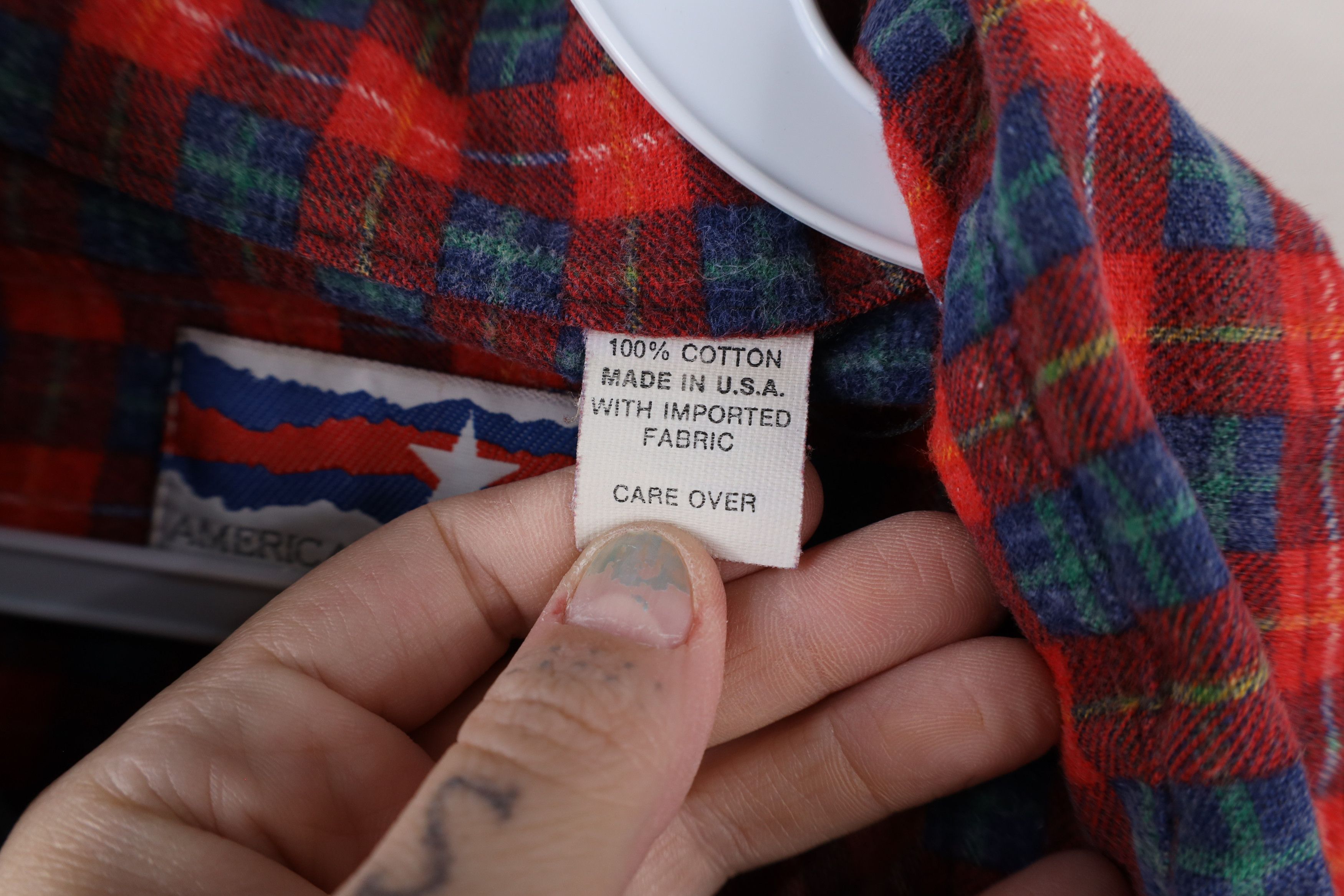 Vintage Vintage 70s Streetwear Collared Button Shirt Plaid USA Size US M / EU 48-50 / 2 - 9 Thumbnail