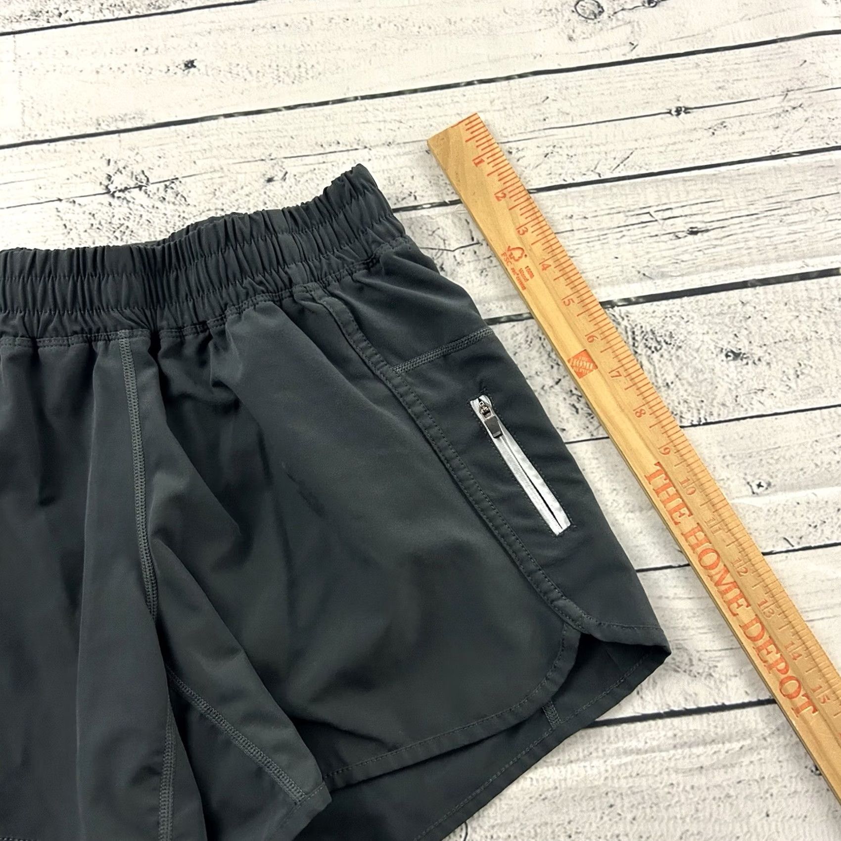 Vintage Zyia Active Athletic Shorts Women's L Gray Athletic Bottoms Womens Zyia Short Gray L Size 36" / US 14 / IT 50 - 4 Thumbnail