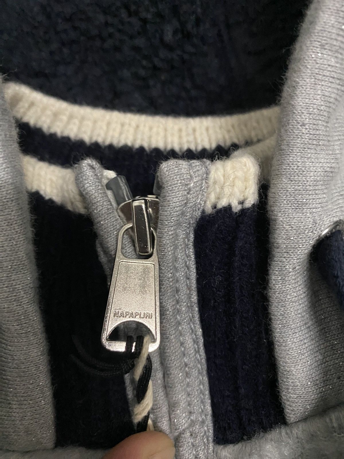 Japanese Brand × Napapijri × Vintage Vintage Napapijri Sherpa Outdoor Jacket Size US M / EU 48-50 / 2 - 7 Thumbnail