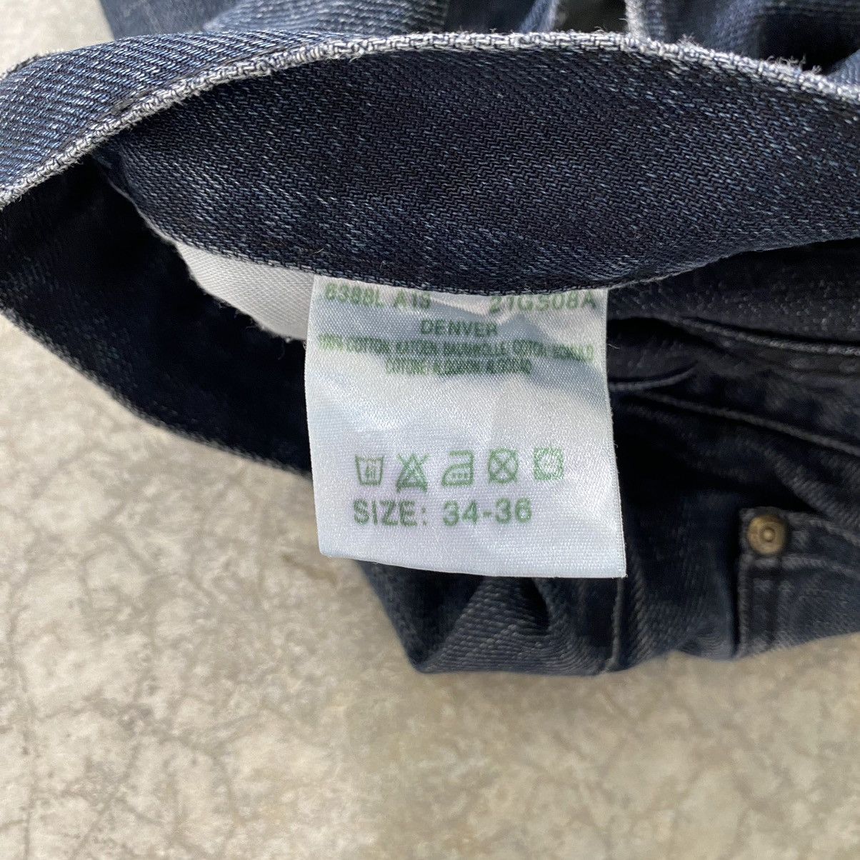 Lee Vintage Lee Faded Black Flared Denim Jeans Size US 34 / EU 50 - 24 Thumbnail