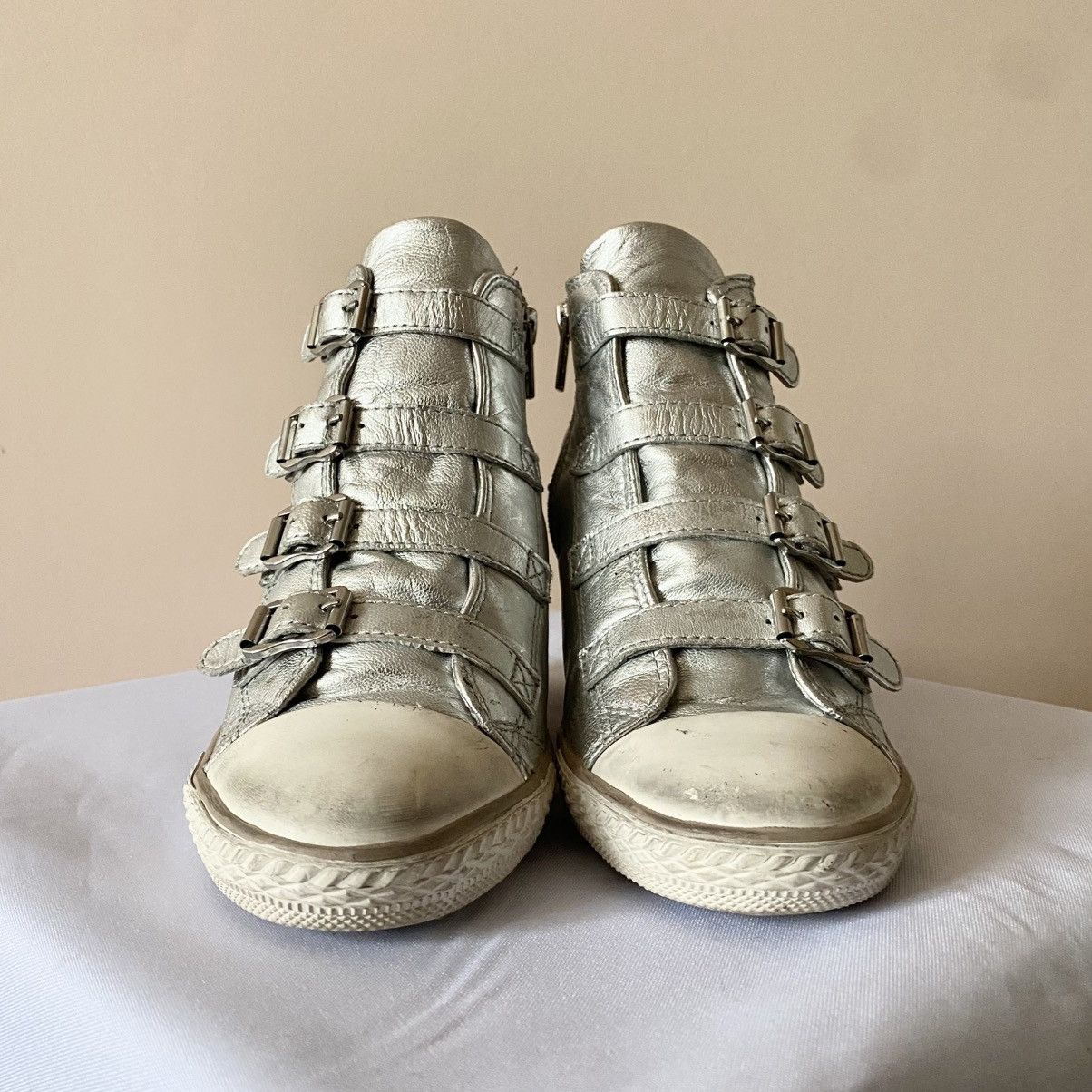 Isabel Marant Vintage ASH Wedge Sneakers Like Isabel Marant Strap Shoes Size US 8 / IT 38 - 3 Thumbnail