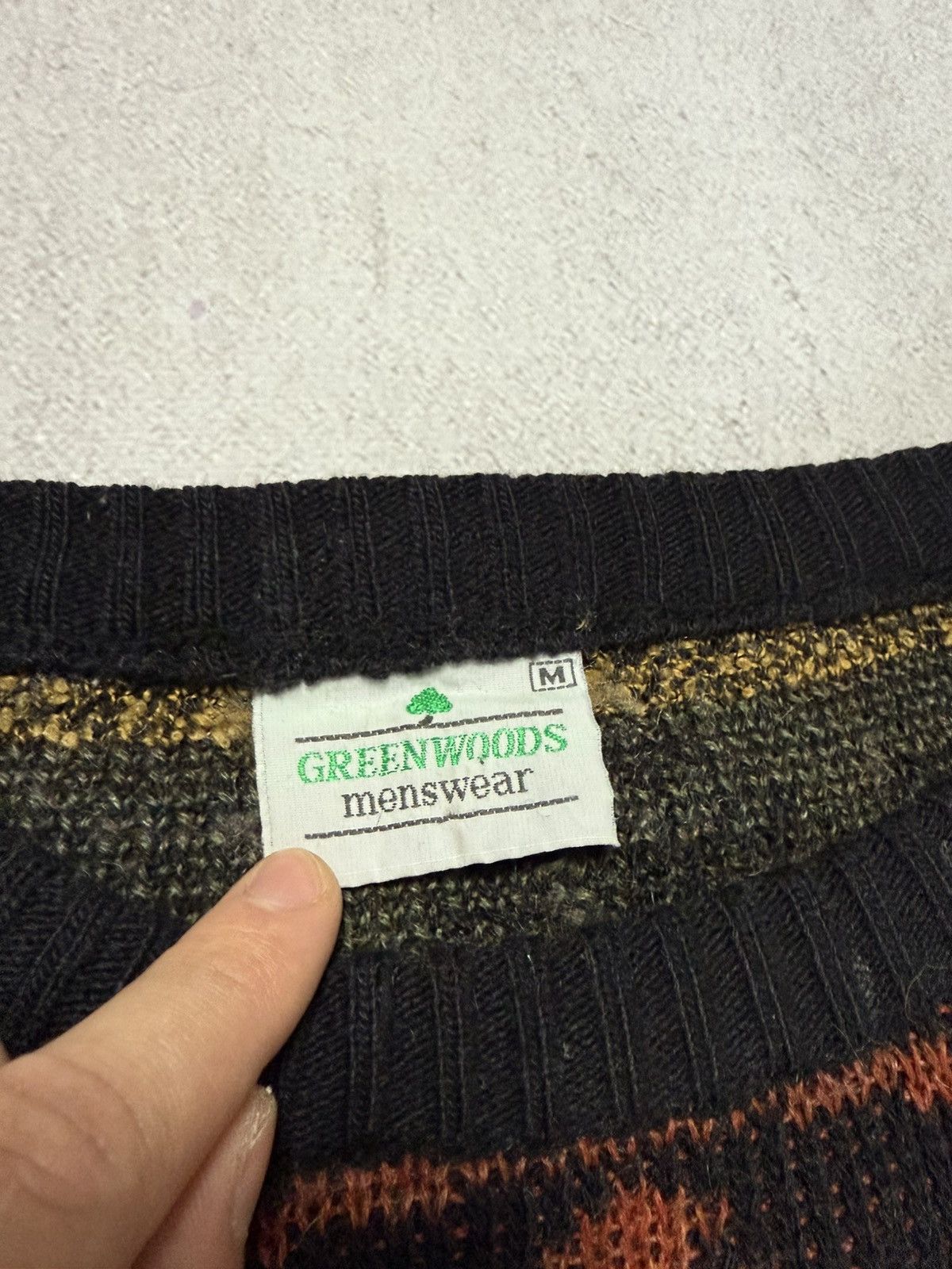Vintage SUPER SICK SWEATER KNIT WOOL BAGGY RETRO JAPANESE BALENCIAGA Size US M / EU 48-50 / 2 - 6 Thumbnail